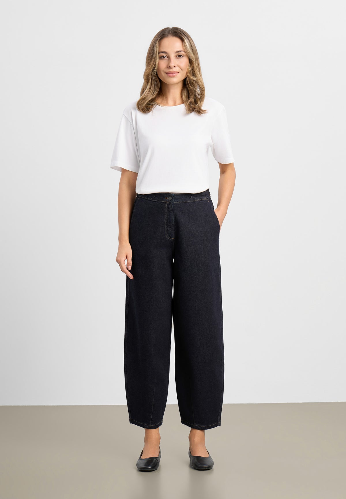 LAURIE Freya Tapered Loose SL Loose 40514 Night Blue Denim