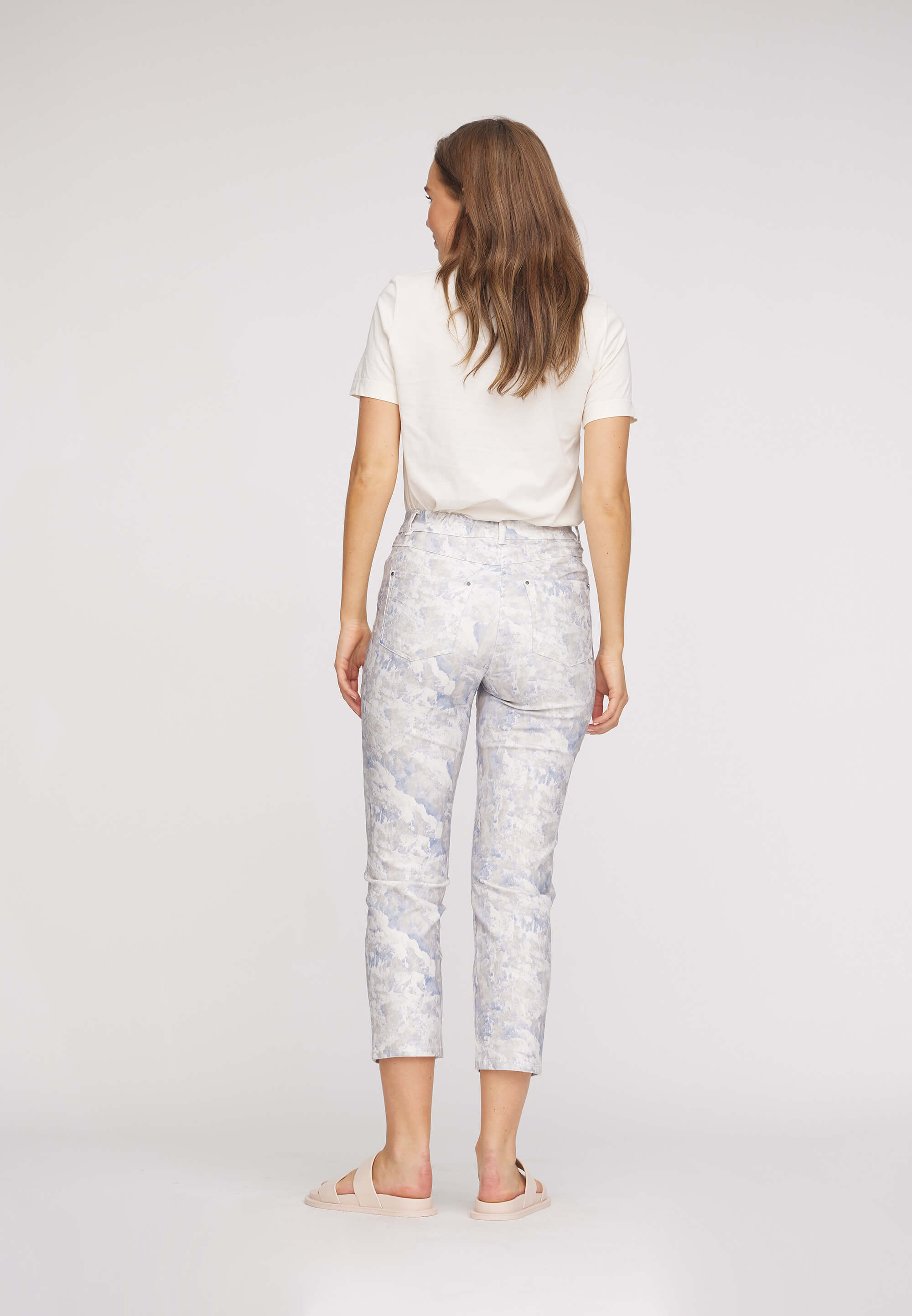 LAURIE Hannah Regular - Extra Short Length Regular Verblasste blaue druck