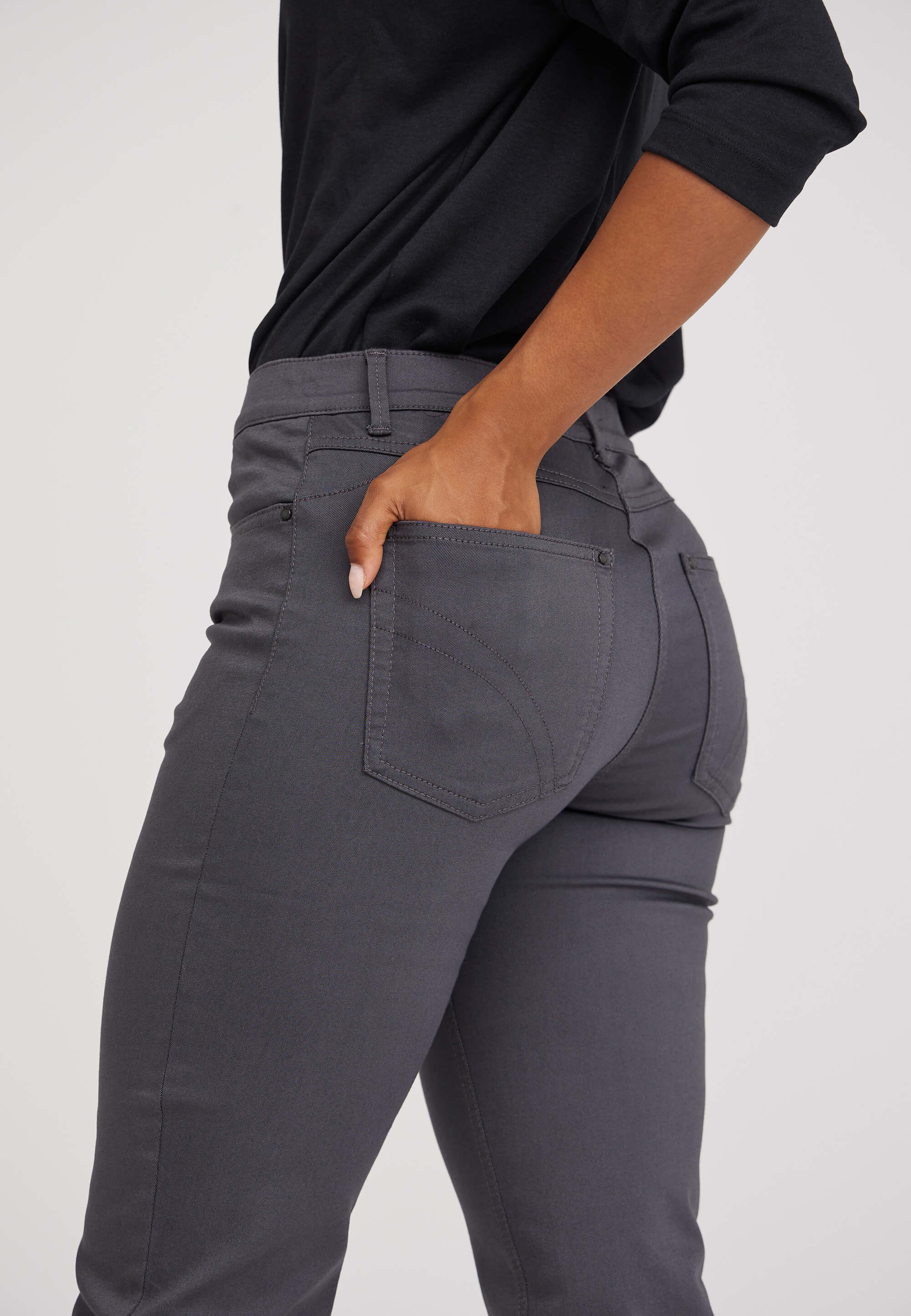 LAURIE Hannah Regular - Extra Short Length Regular Anthrazit