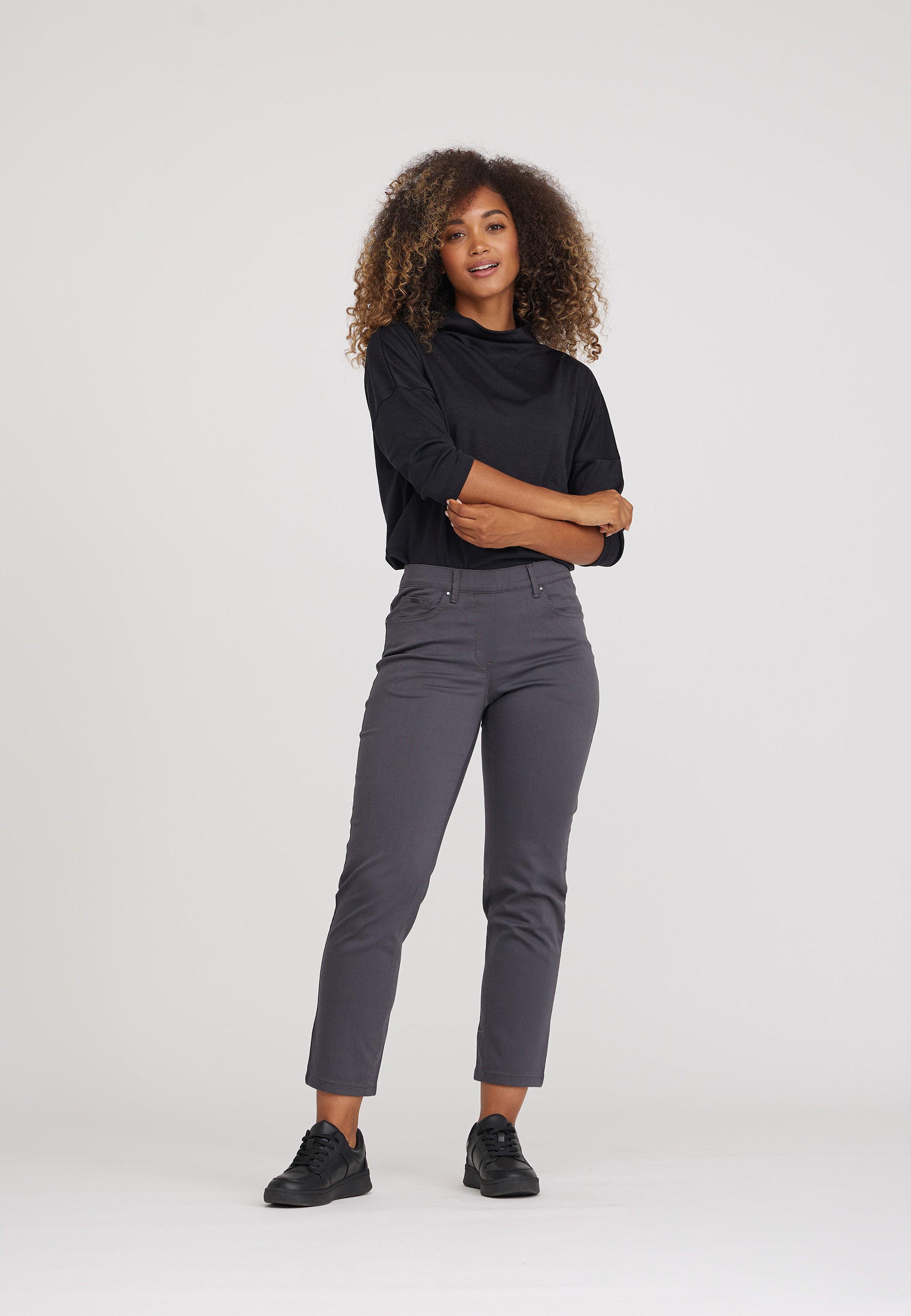 LAURIE Hannah Regular - Extra Short Length Regular Anthrazit