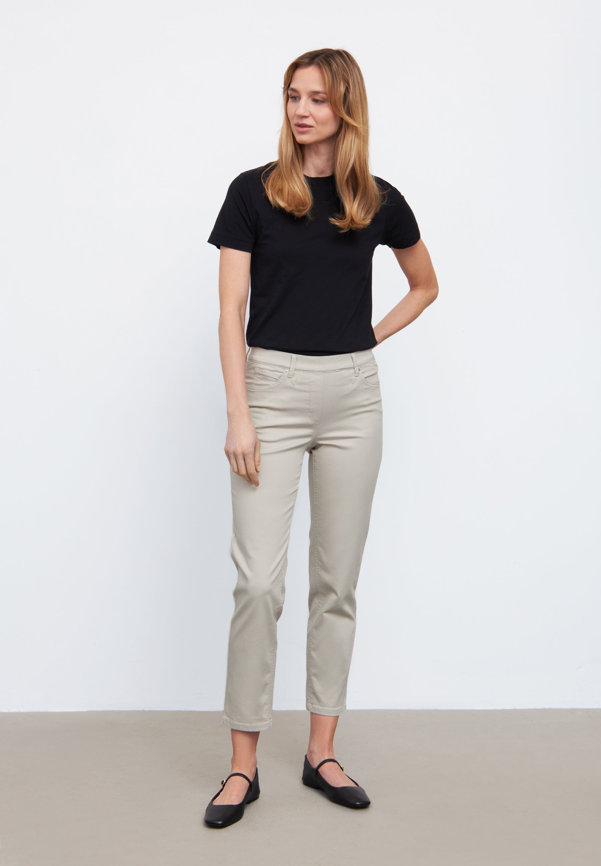 LAURIE Hannah Regular - Extra Short Length Regular Grau sand