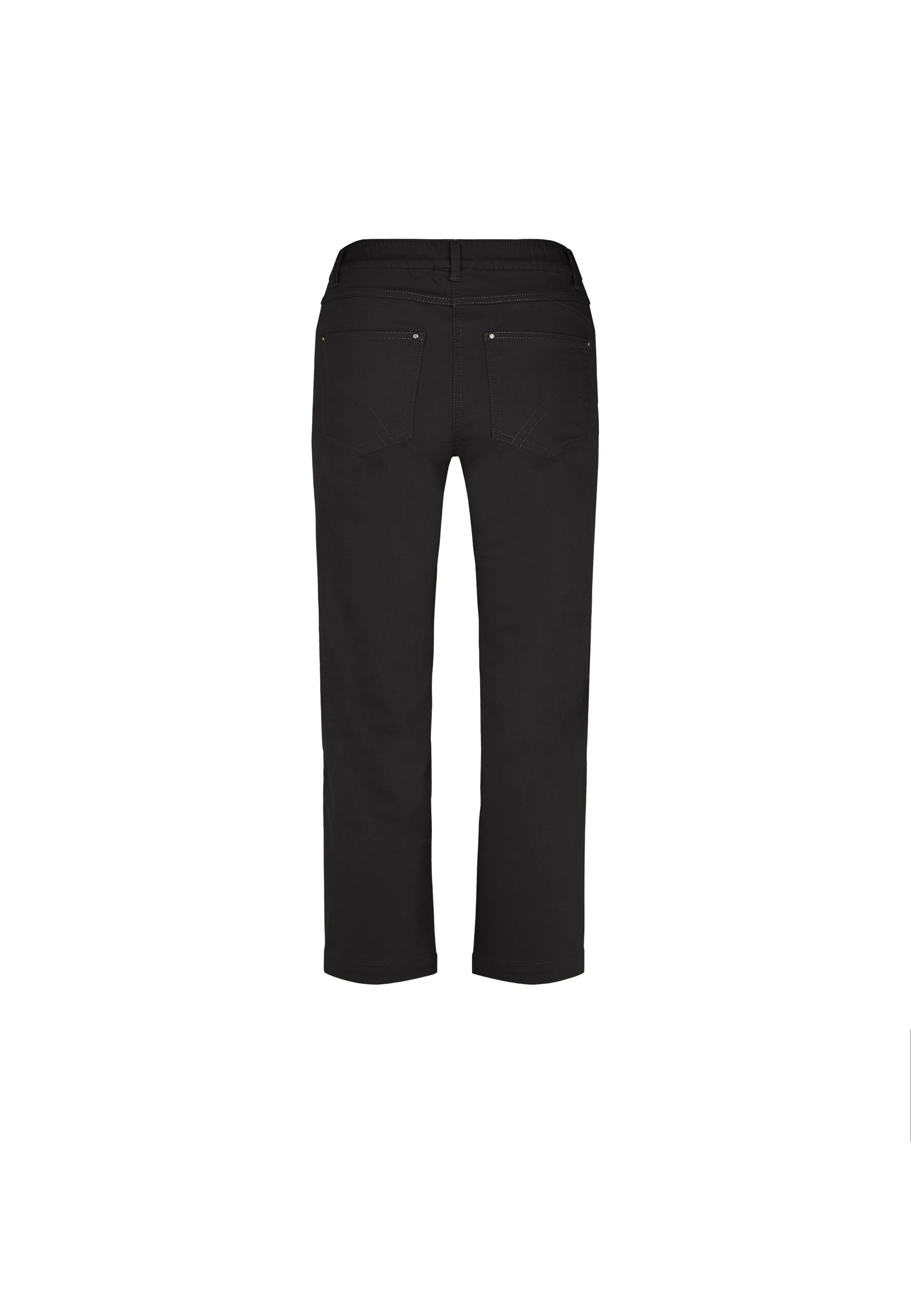 LAURIE Helen Straight - Extra Short Length Trousers STRAIGHT Schwarz