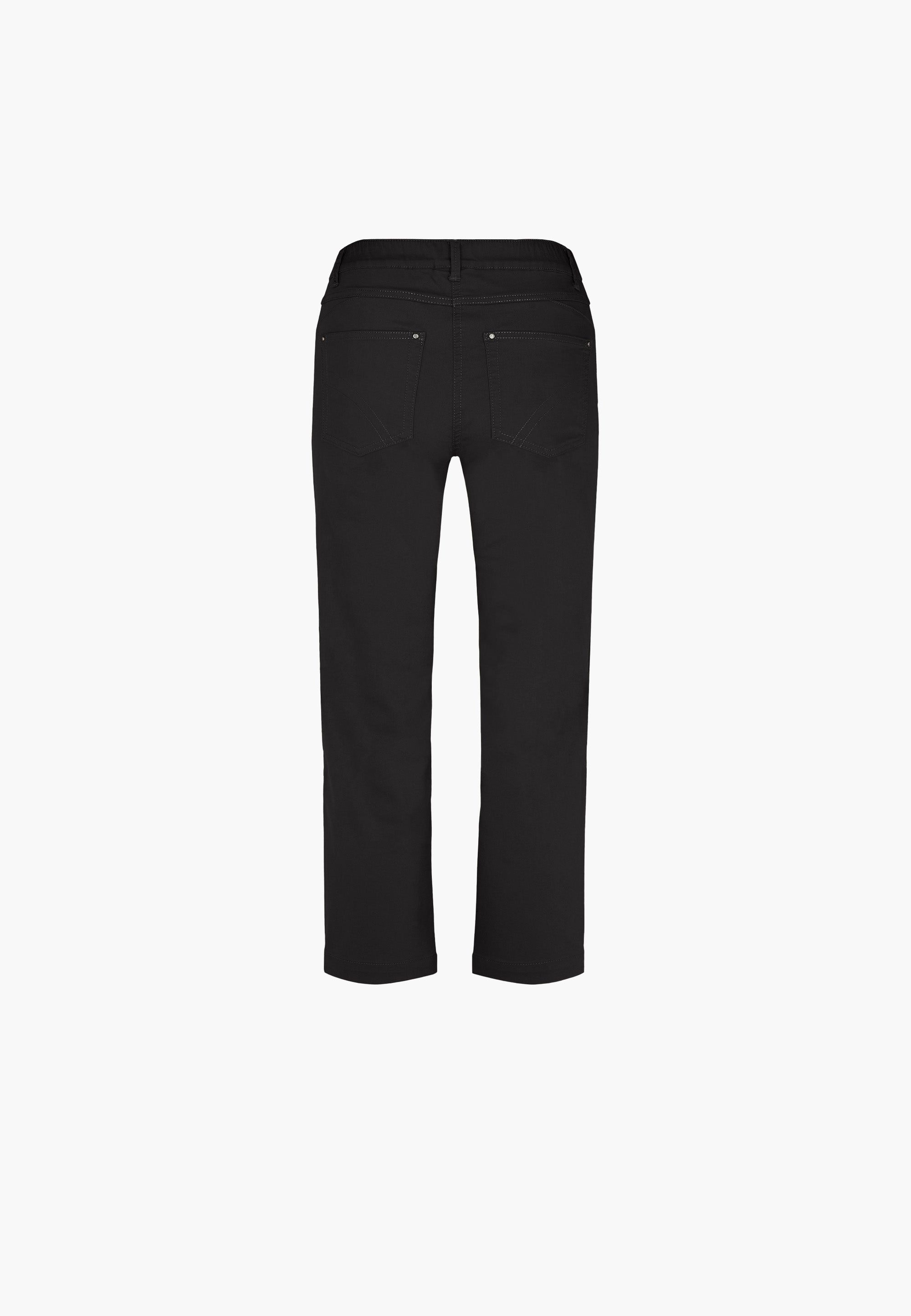 LAURIE  Helen Straight - Extra Short Length Trousers STRAIGHT Schwarz
