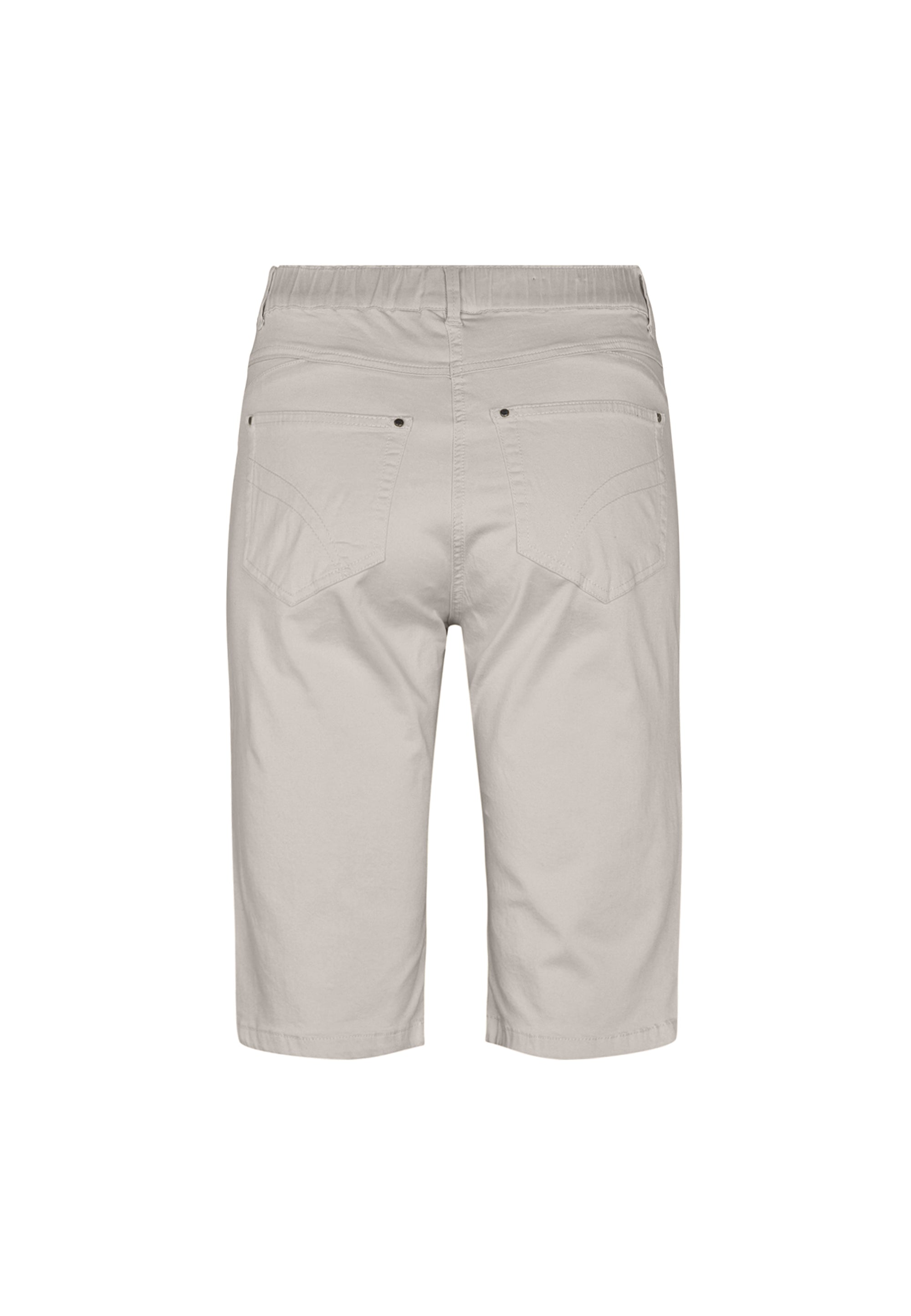 LAURIE Helen Straight Shorts Trousers STRAIGHT Grau sand