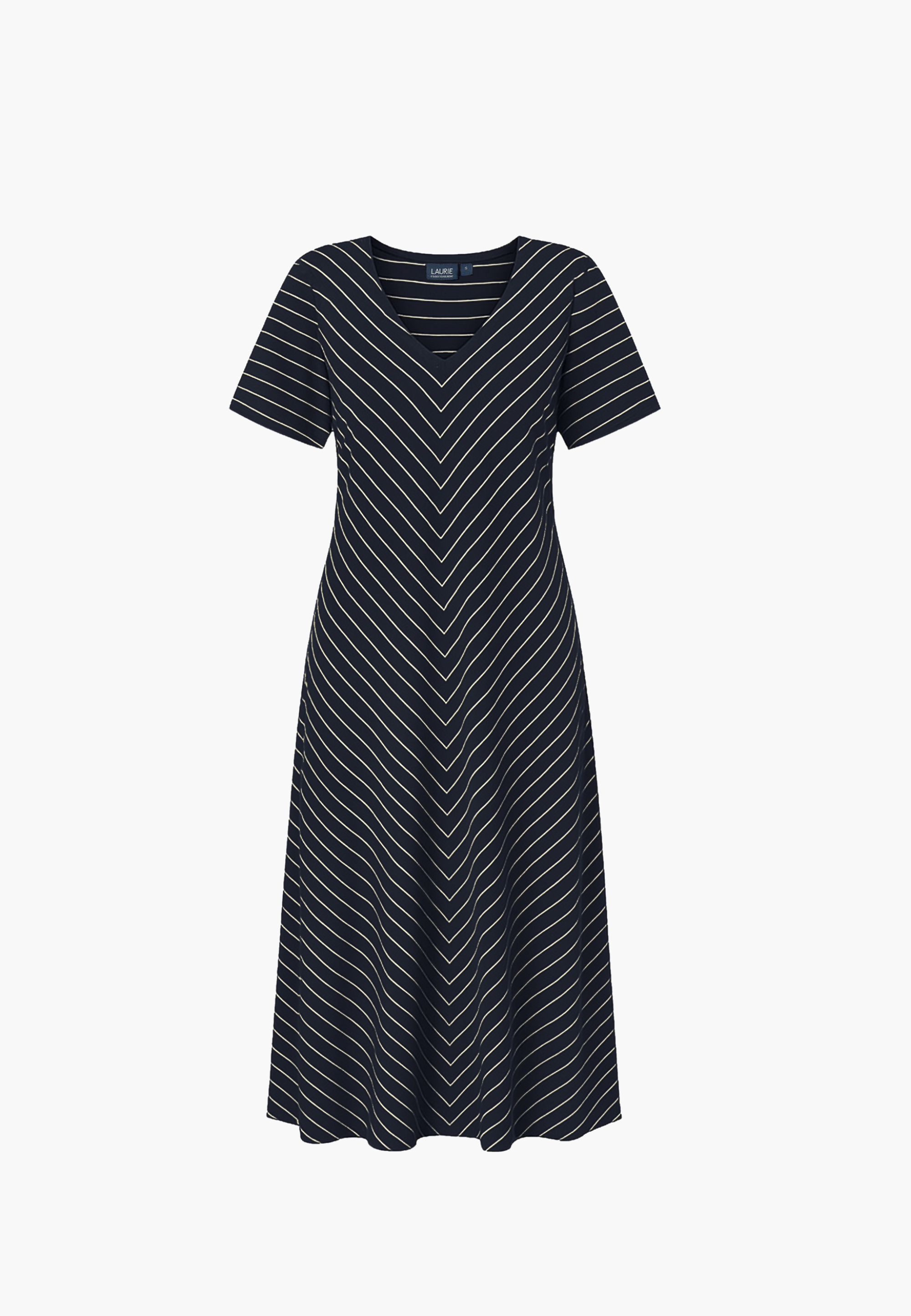 LAURIE Ingrid Dress SS Dresses Marine streifen