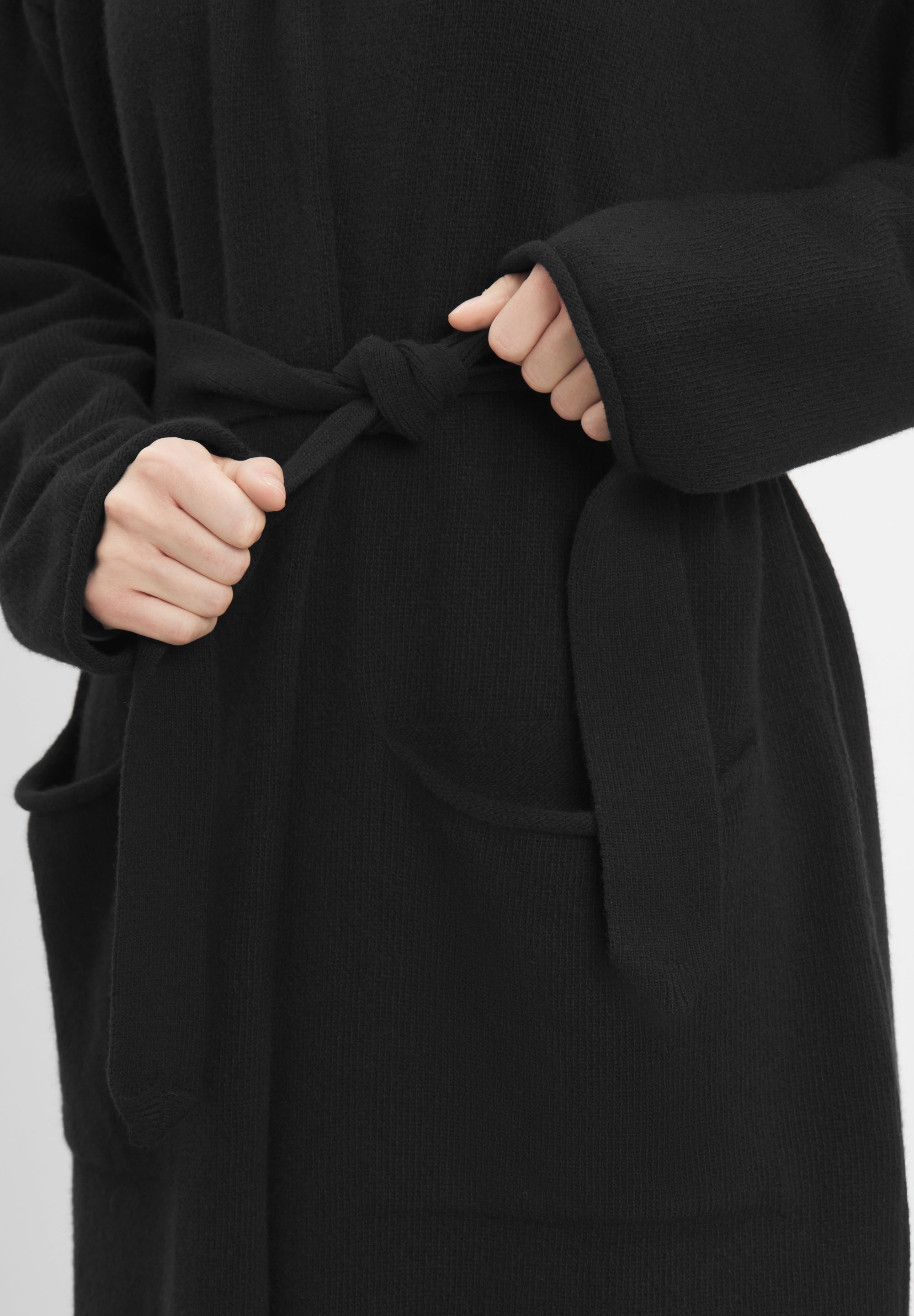 LAURIE Iris Cardigan Knitwear Schwarz