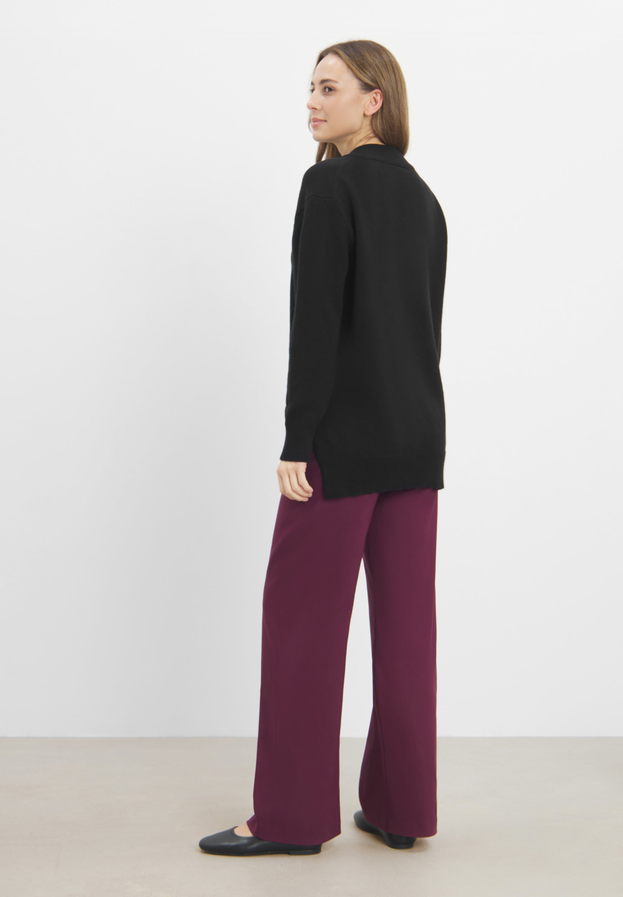 LAURIE Iza Sweater Knitwear Schwarz