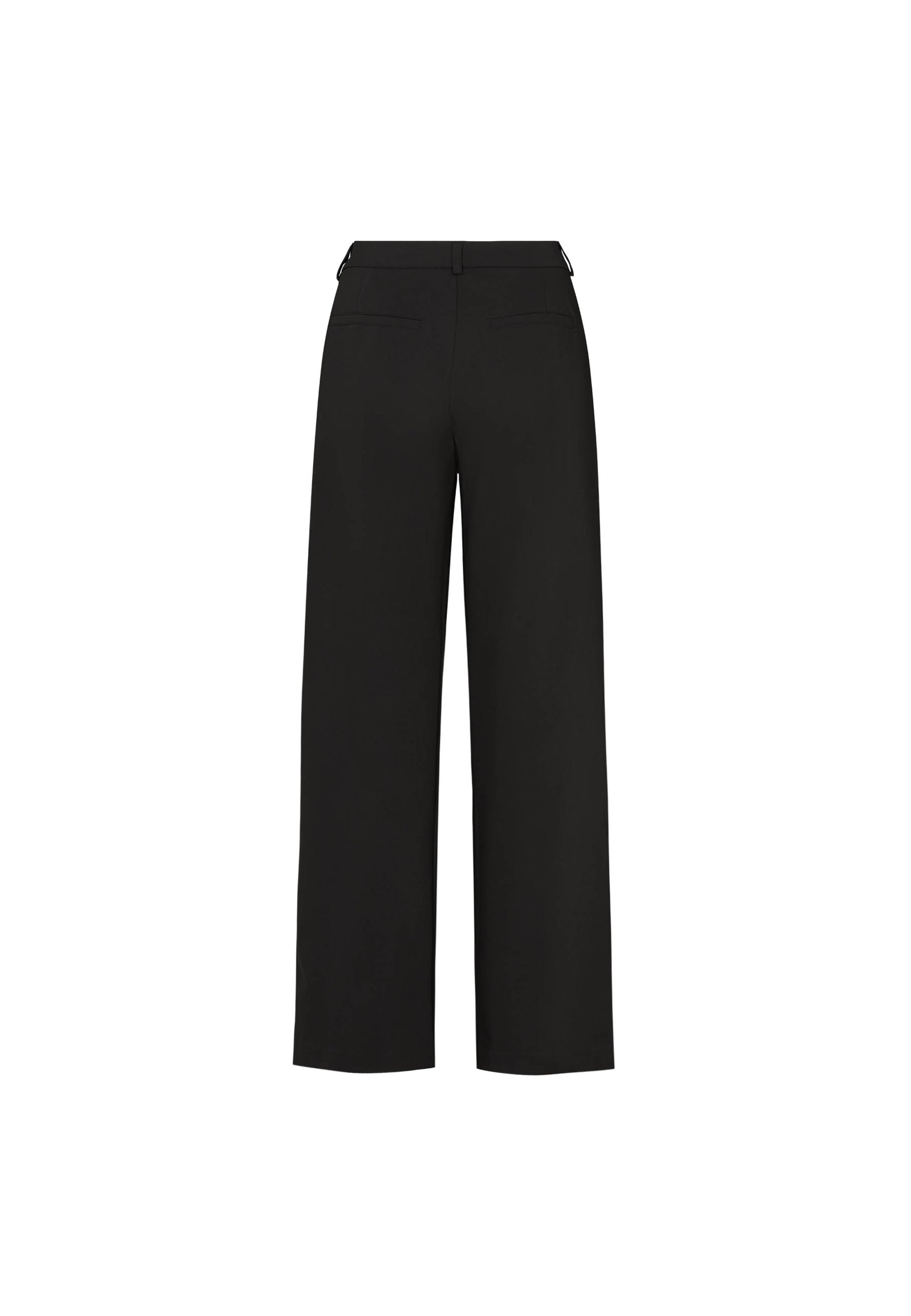 LAURIE  Jo Straight Long Length Trousers STRAIGHT Schwarz