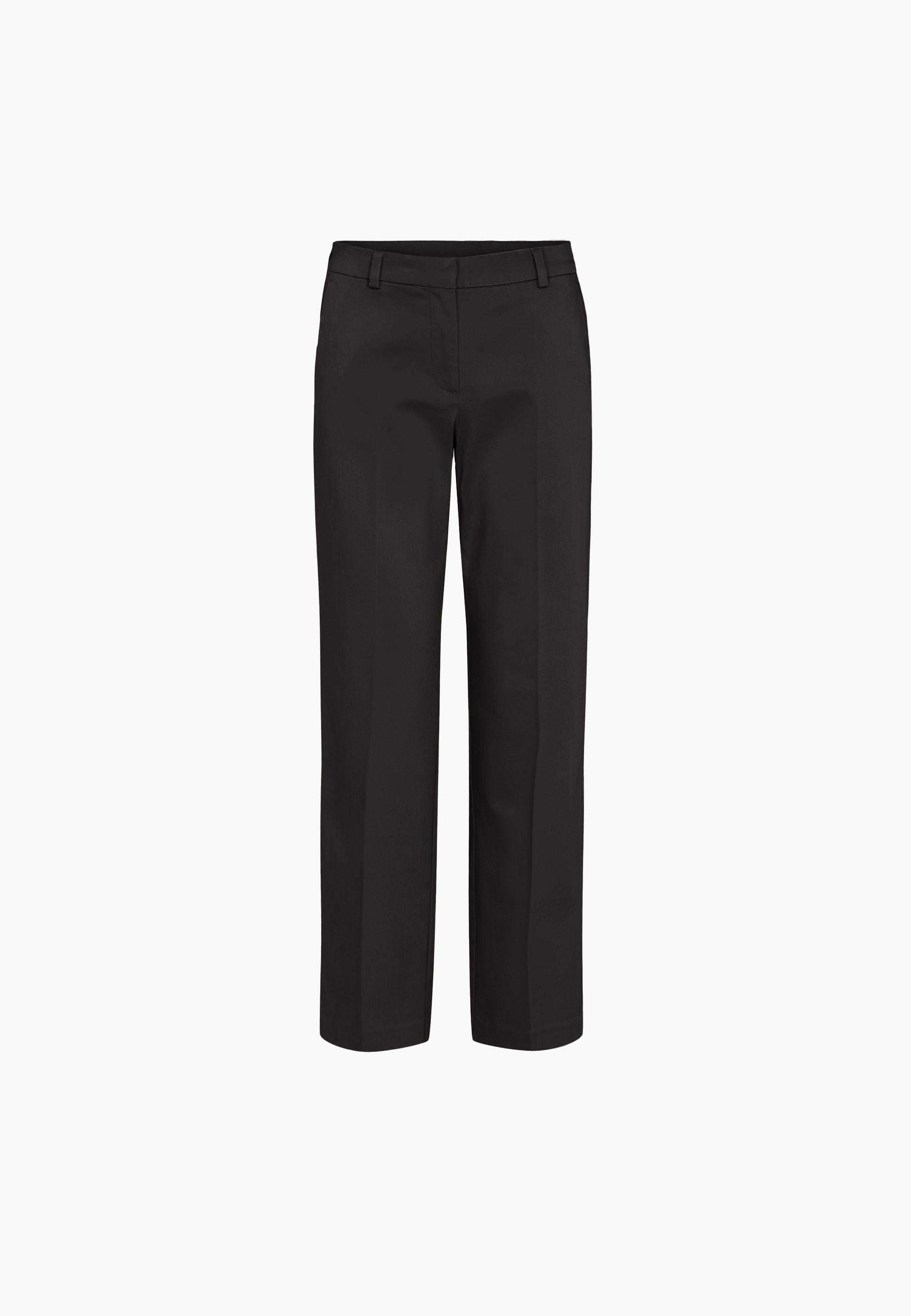 LAURIE  Judy Straight - Medium Length Trousers STRAIGHT Schwarz