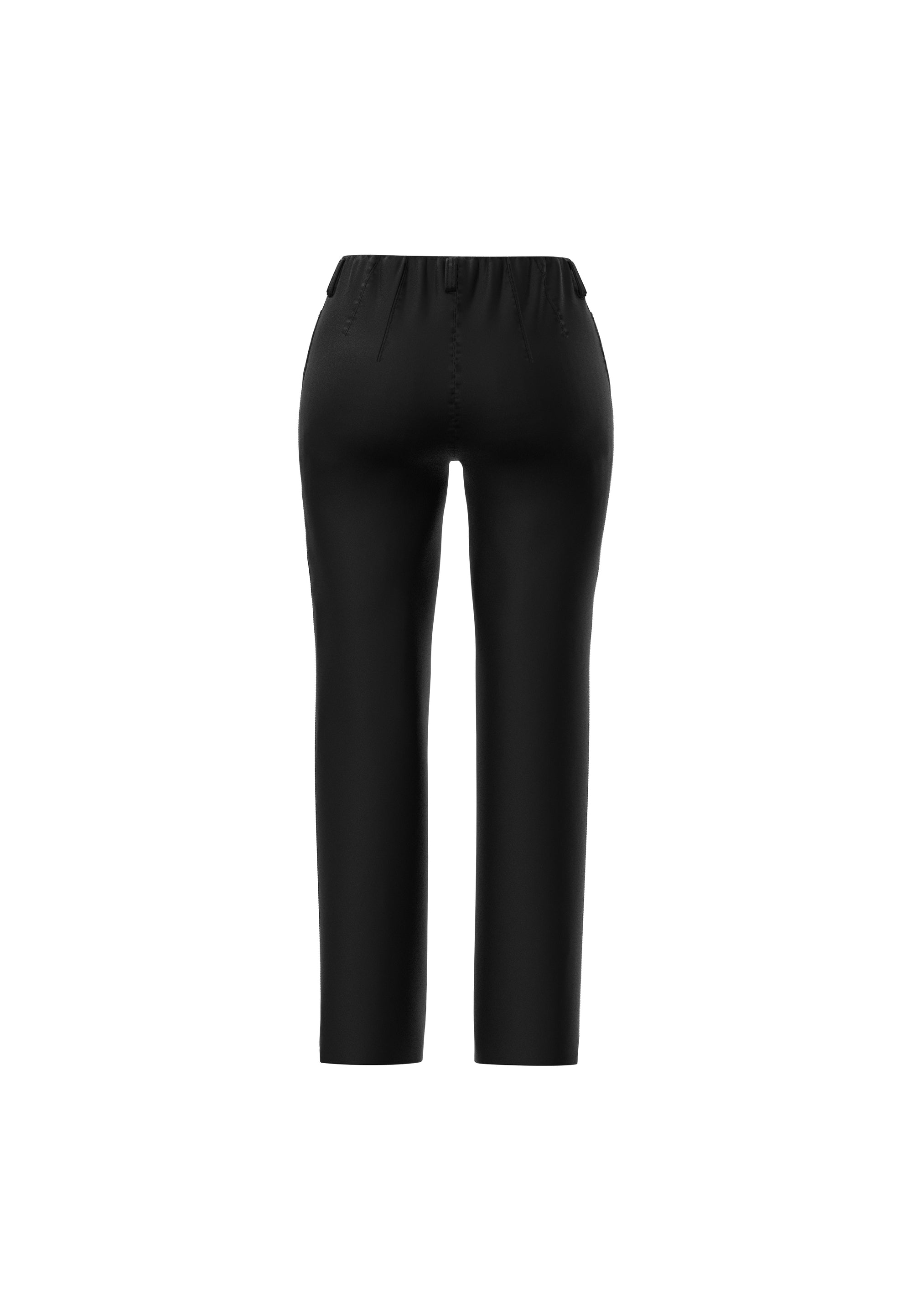 LAURIE  Kelly Regular - Medium Length Trousers REGULAR Schwarz gebürstet