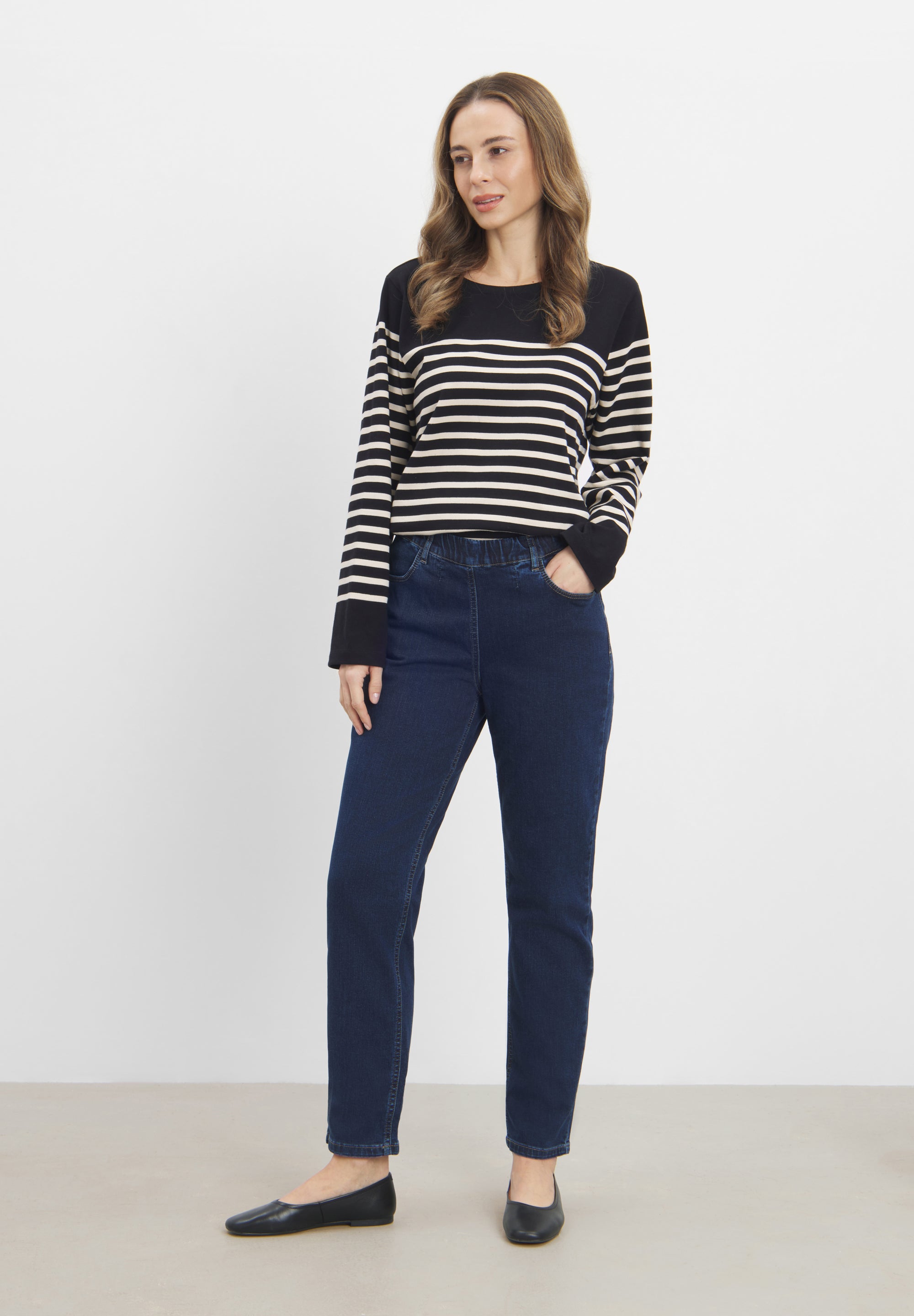 LAURIE Kelly Regular - Short Length Regular Dunkelblauer denim