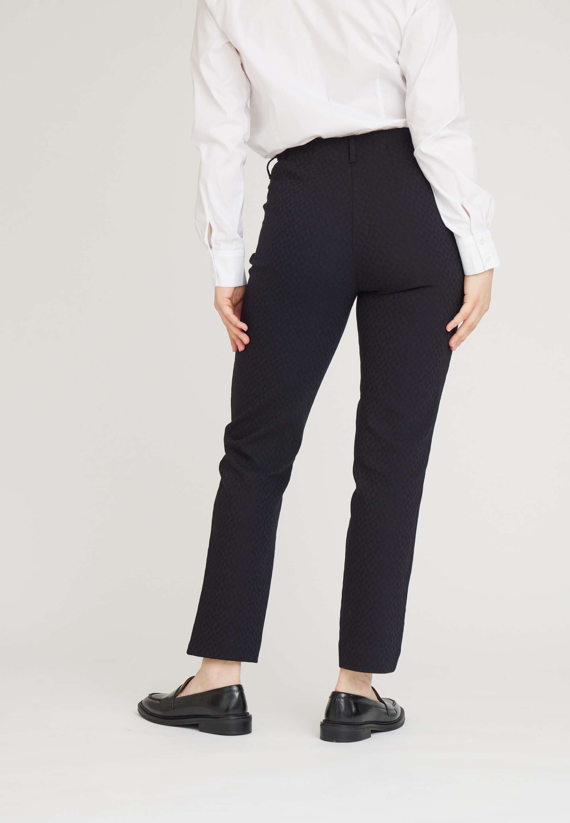 LAURIE Kelly Regular - Short Length Regular Schwarzer jacquard