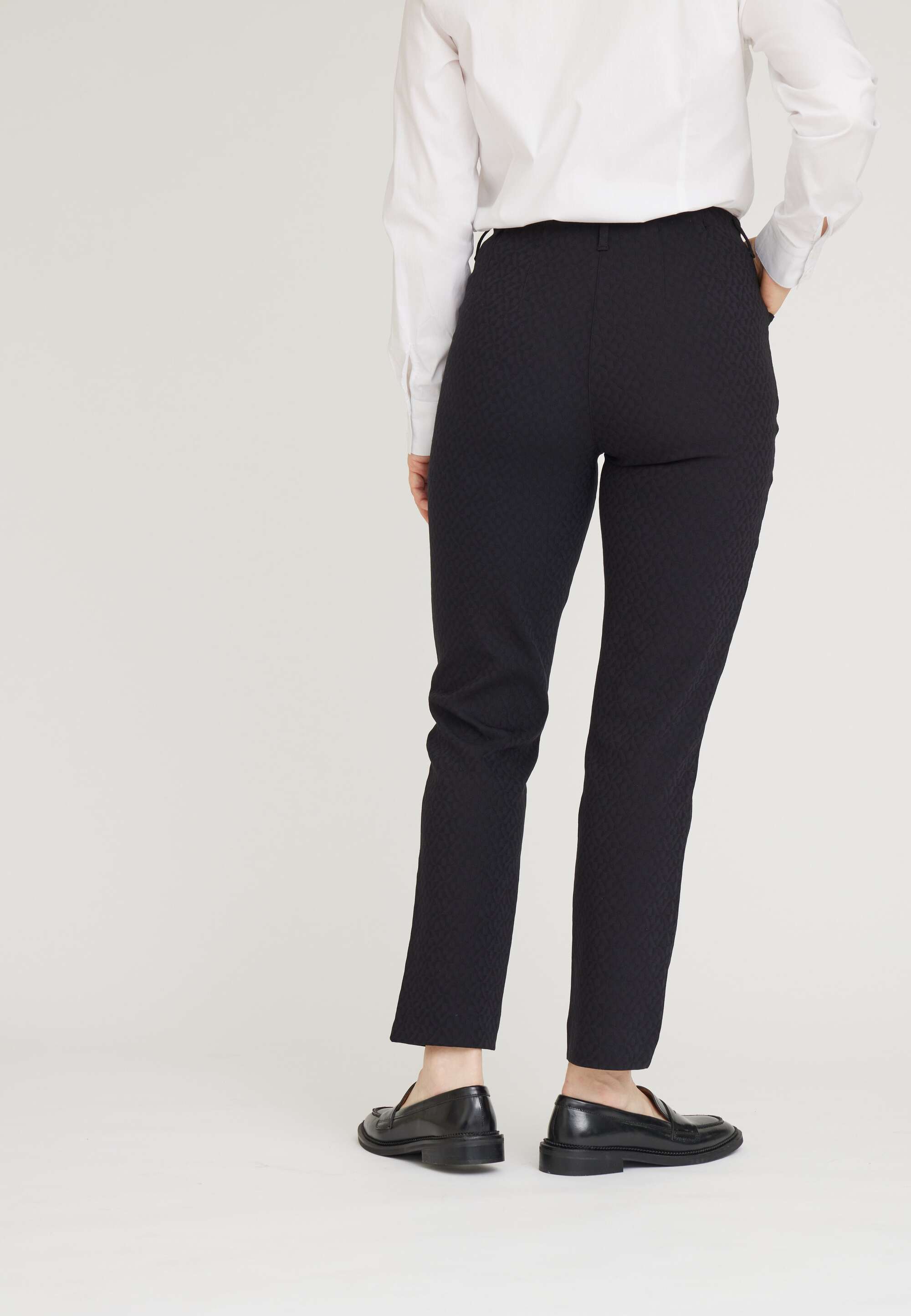 LAURIE Kelly Regular - Short Length Regular Schwarzer jacquard