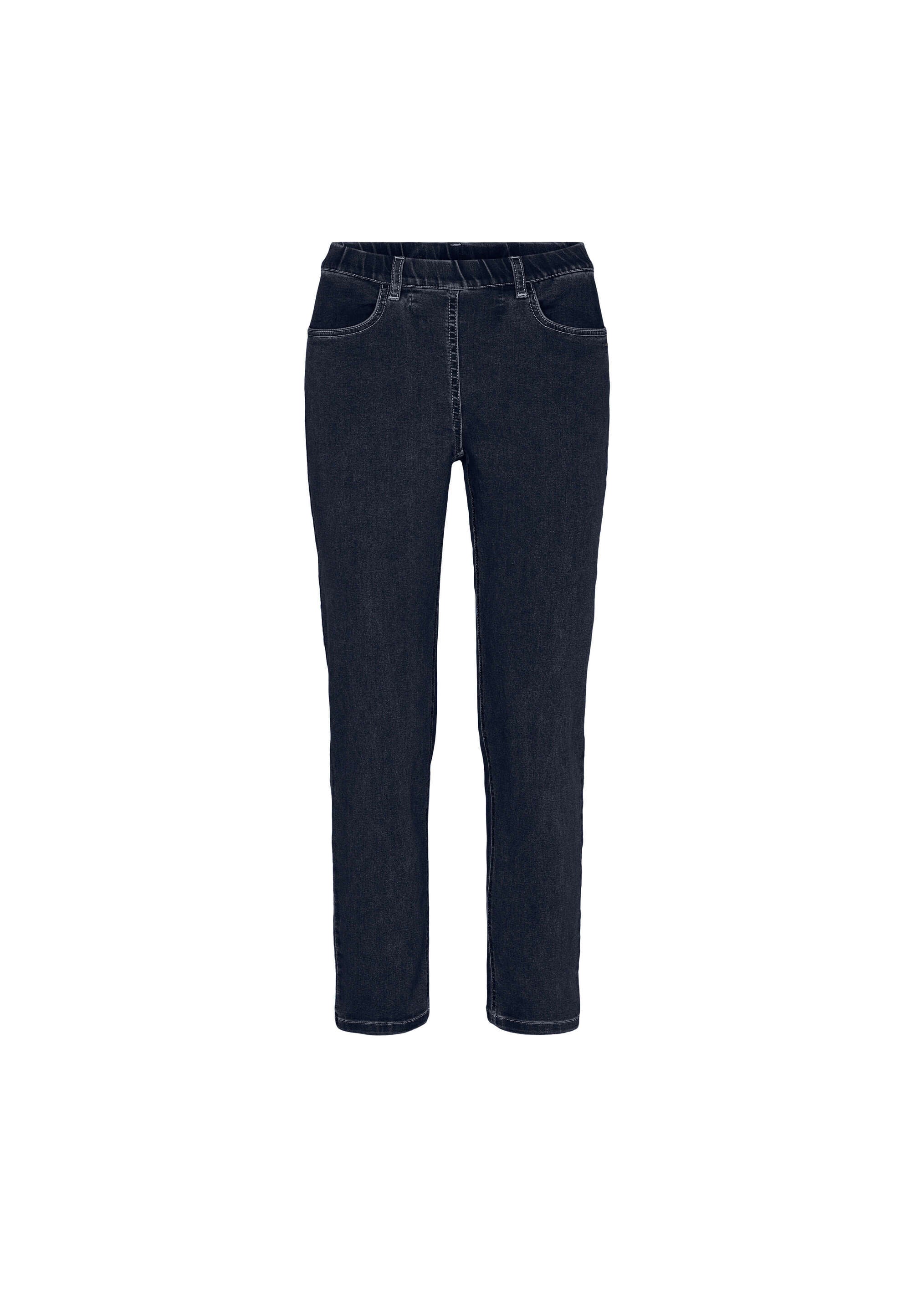 LAURIE  Kelly Regular - Short Length Trousers REGULAR 49501 Dark Blue Denim