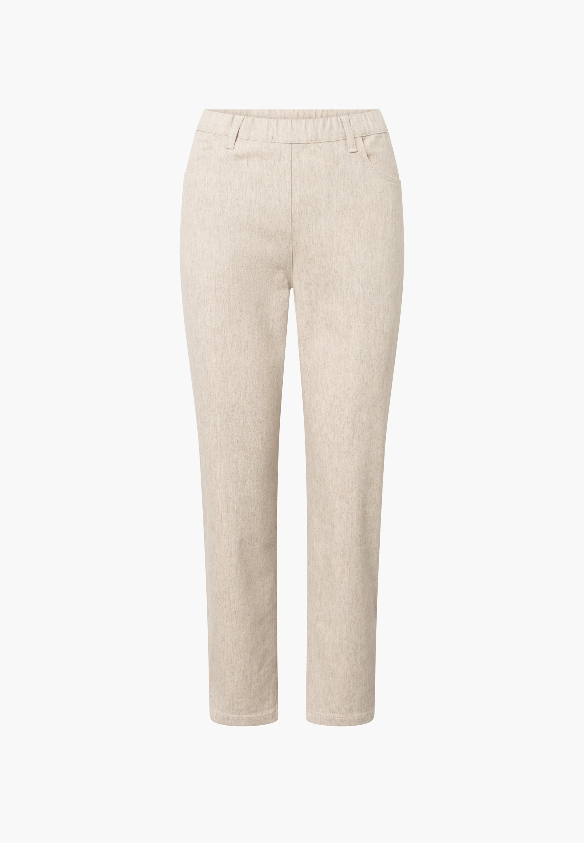 LAURIE Kelly Regular Cropped Regular 25199 Grey sand hemp