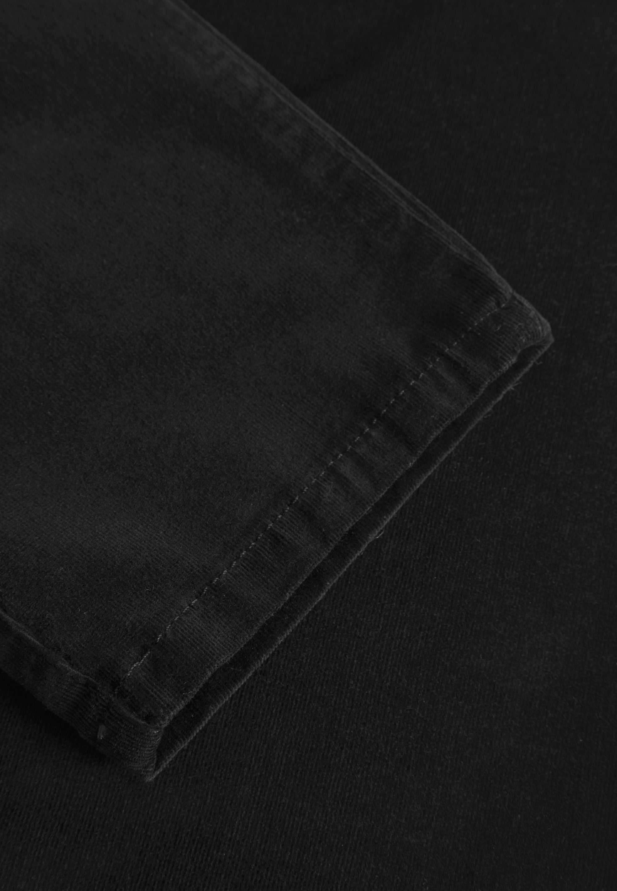 LAURIE Kelly Regular Samt - Medium Length Regular Schwarz