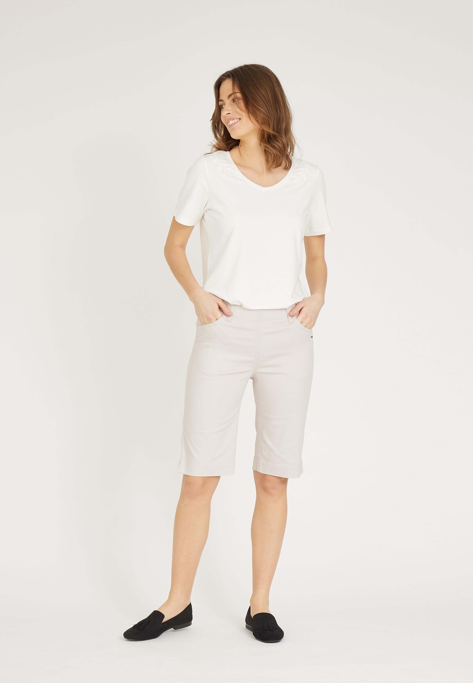 LAURIE Kelly Regular Shorts Regular Grau sand