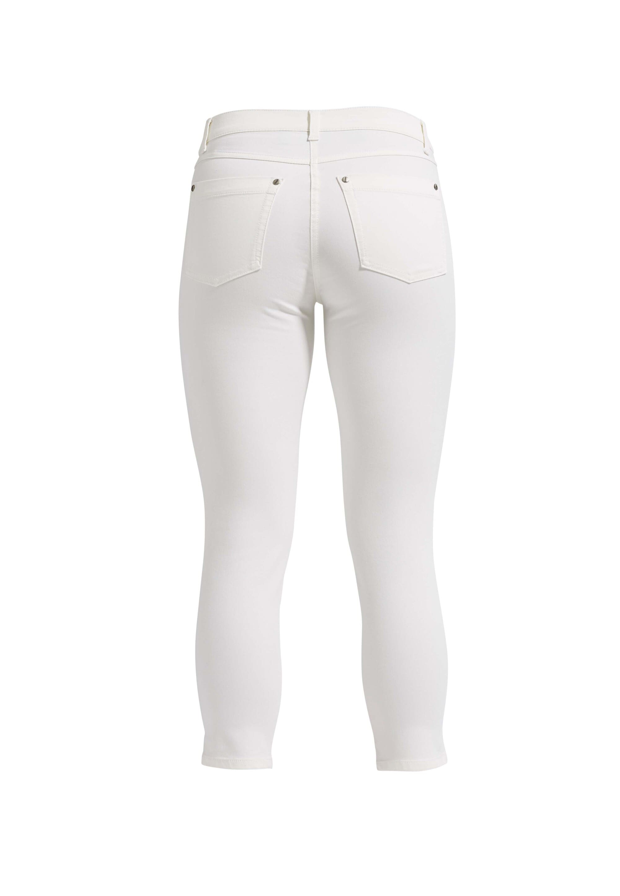 LAURIE Laura Crop Slim Slim Ecru