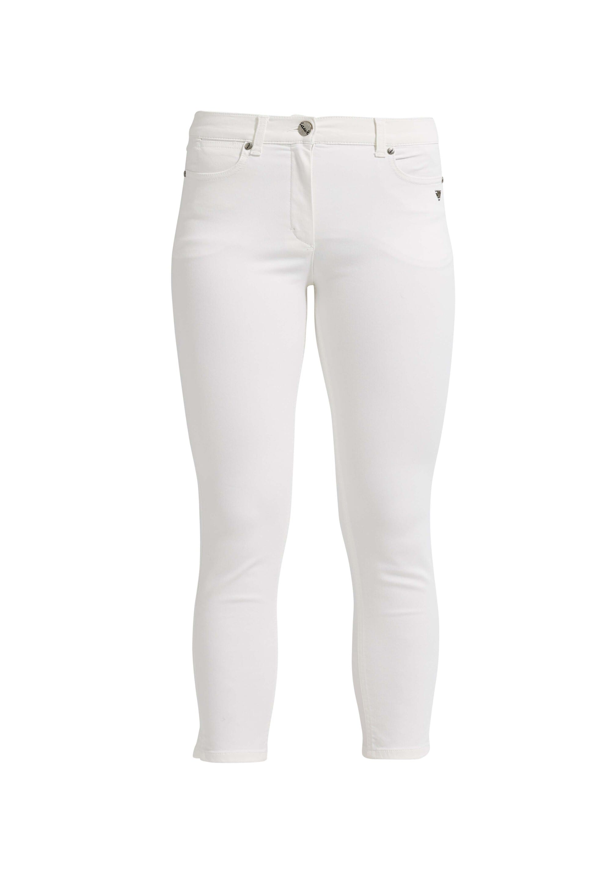 LAURIE Laura Crop Slim Slim Ecru