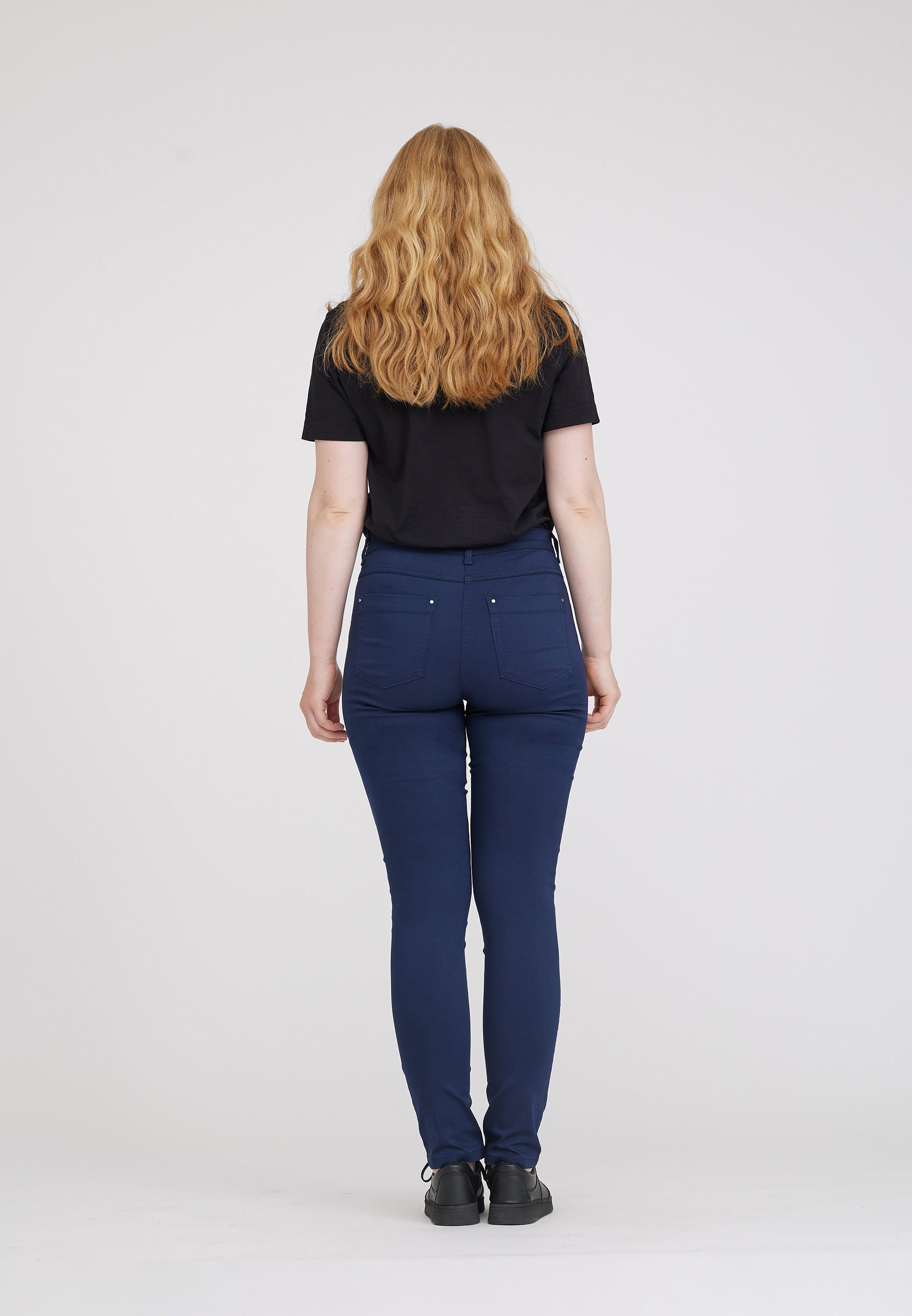 LAURIE  Laura Slim - Medium Length Slim Marine