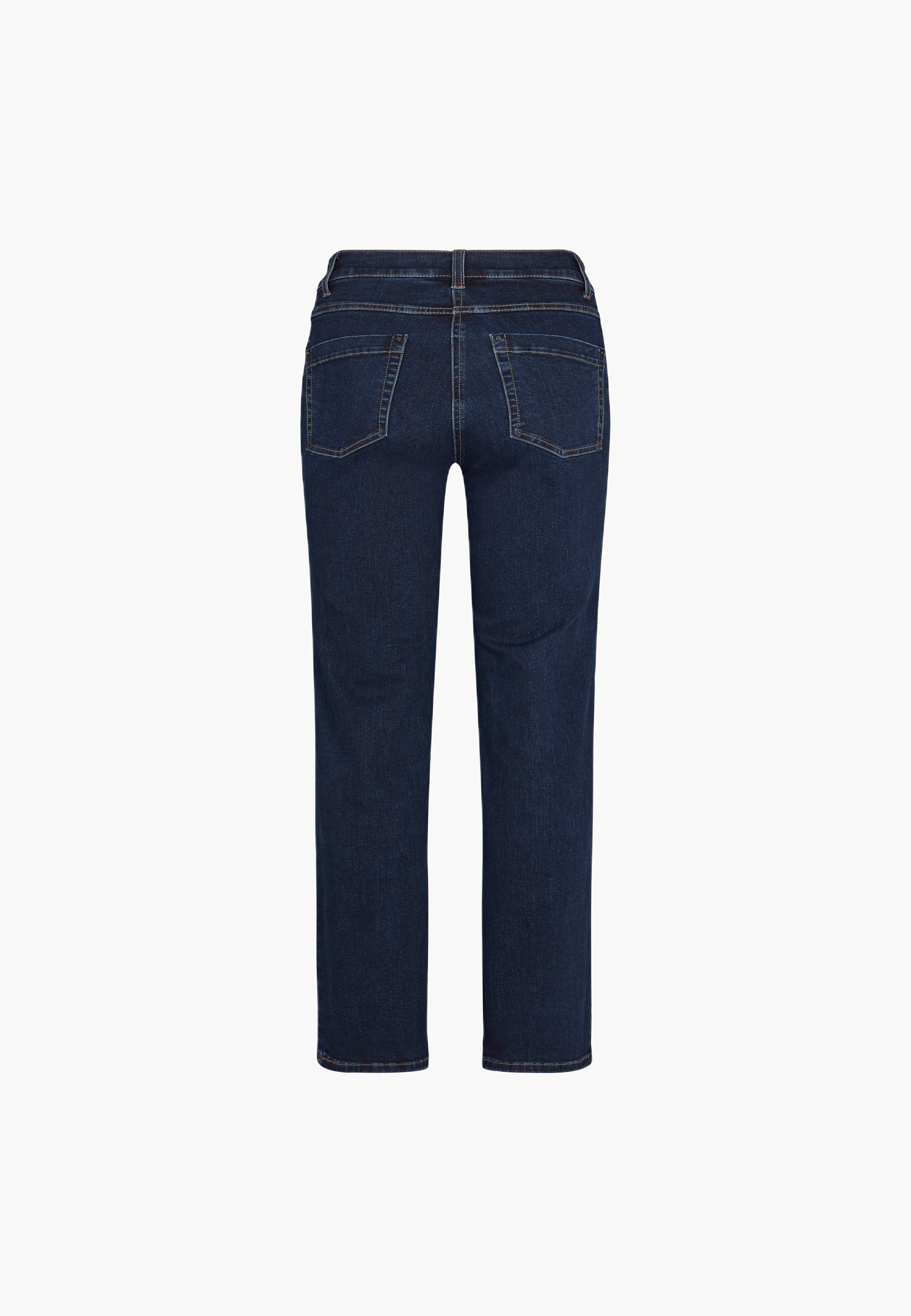 LAURIE  Marple Straight - Medium Length Straight Dunkelblauer denim