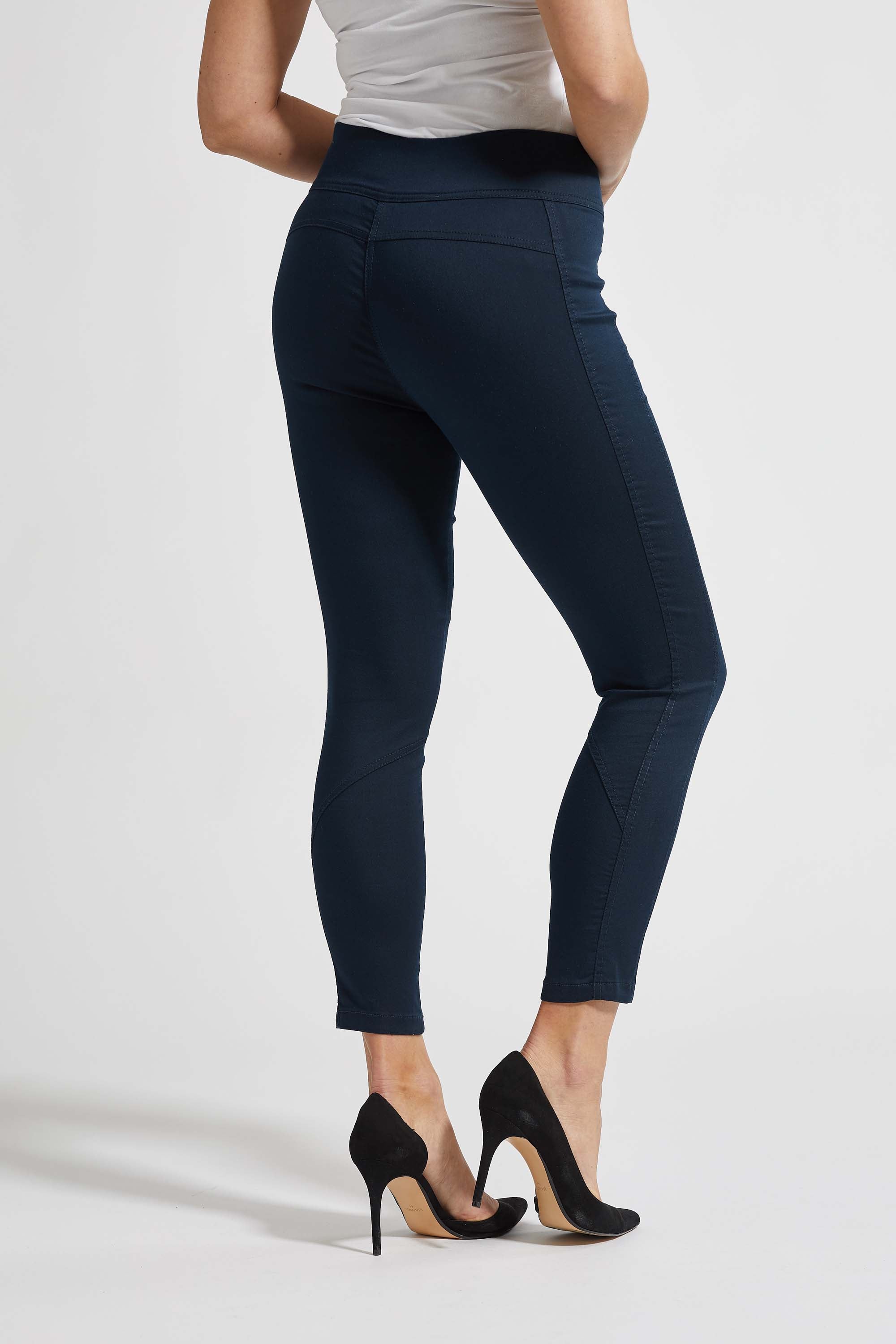 LAURIE  Maya Skinny Crop Skinny Marine