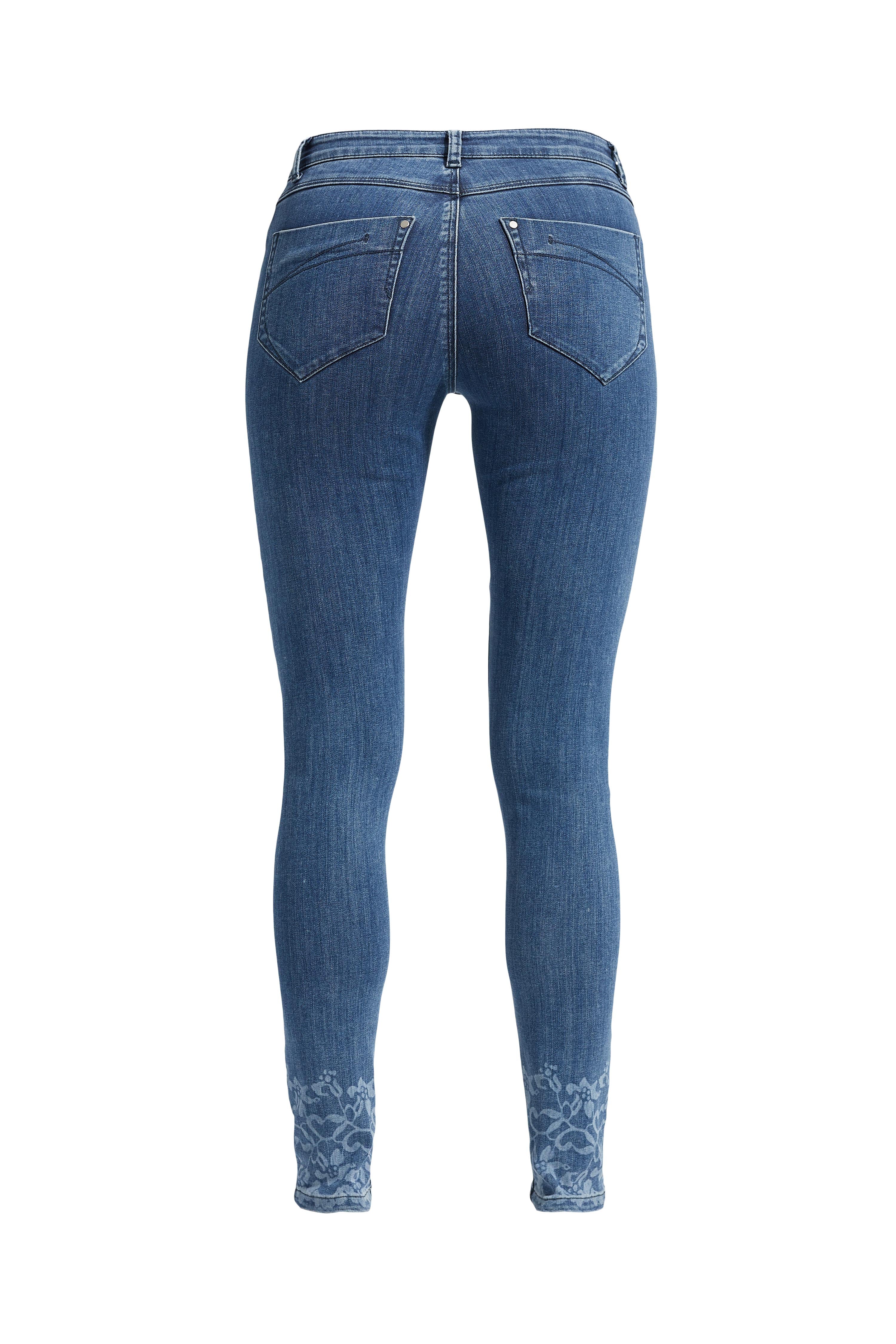 LAURIE Olivia Lazer Skinny - Short Length Skinny Mittelblauer denim