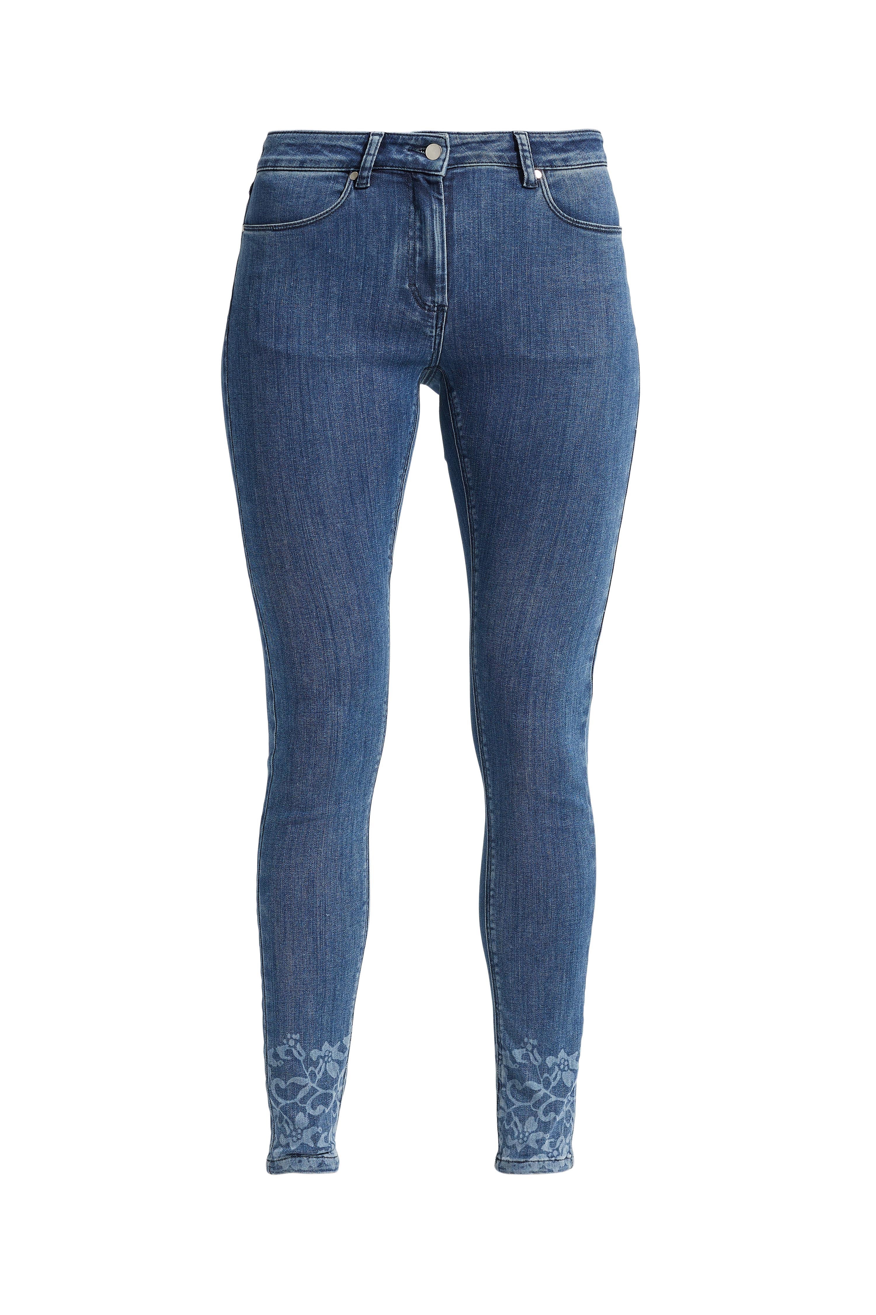 LAURIE Olivia Lazer Skinny - Short Length Skinny Mittelblauer denim