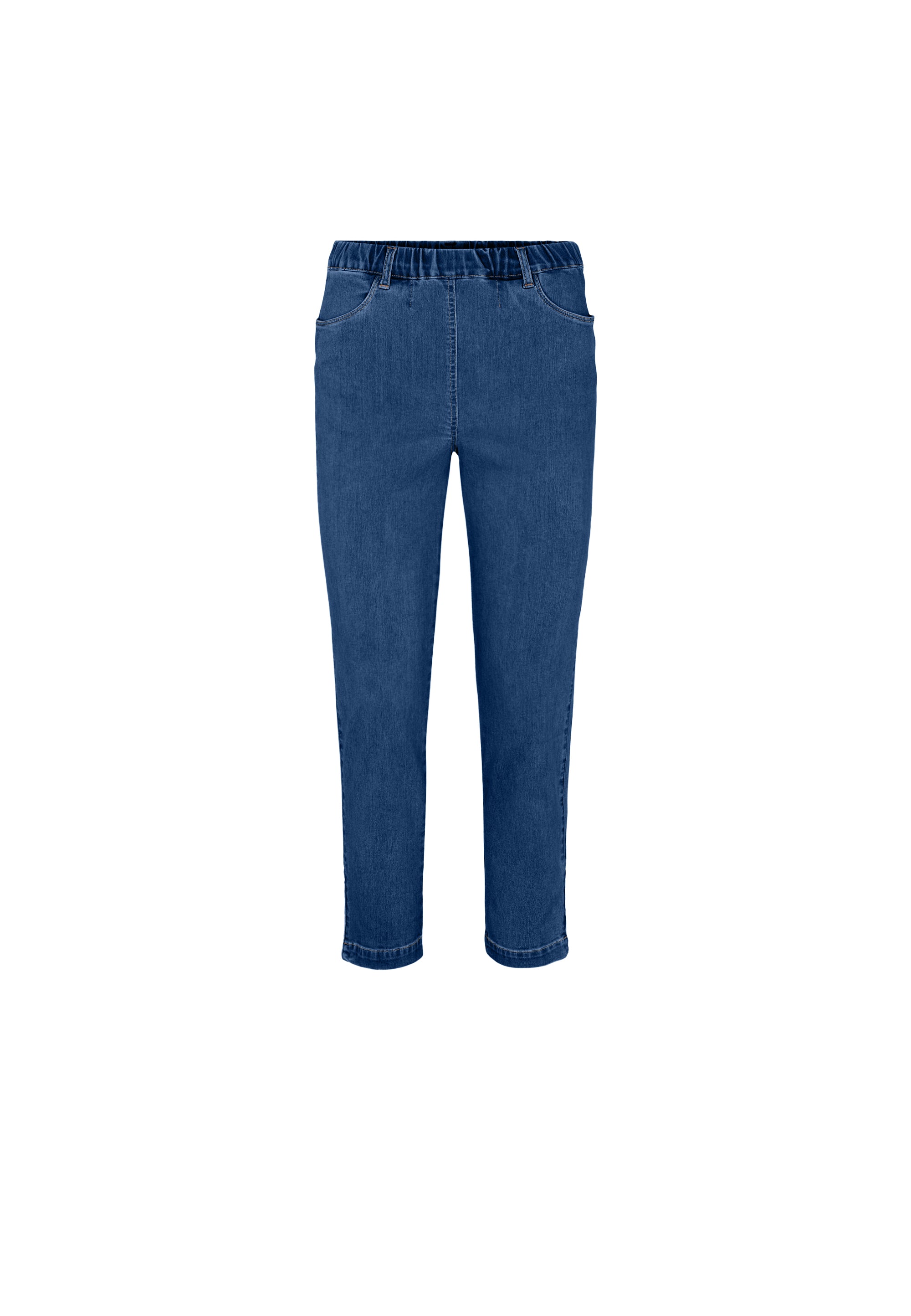 LAURIE Patricia Pure Regular Crop Trousers REGULAR 49401 Blue Denim