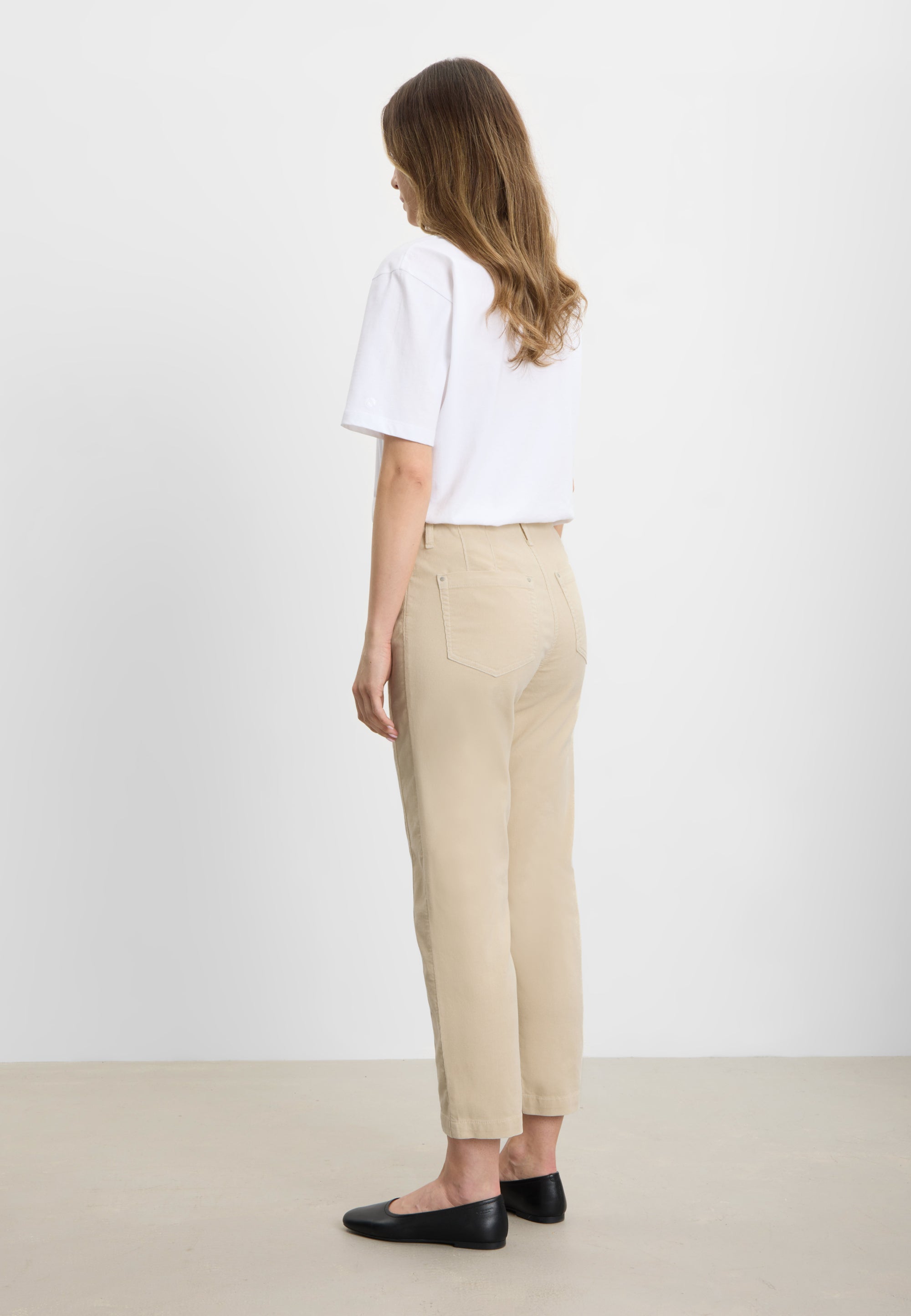 LAURIE Piper Pure Regular Cord - Cropped Regular 13000 Birch