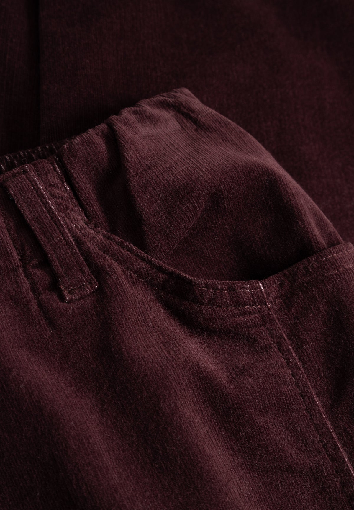 LAURIE Piper Pure Regular Cord - Cropped Regular 68000 Dark Plum