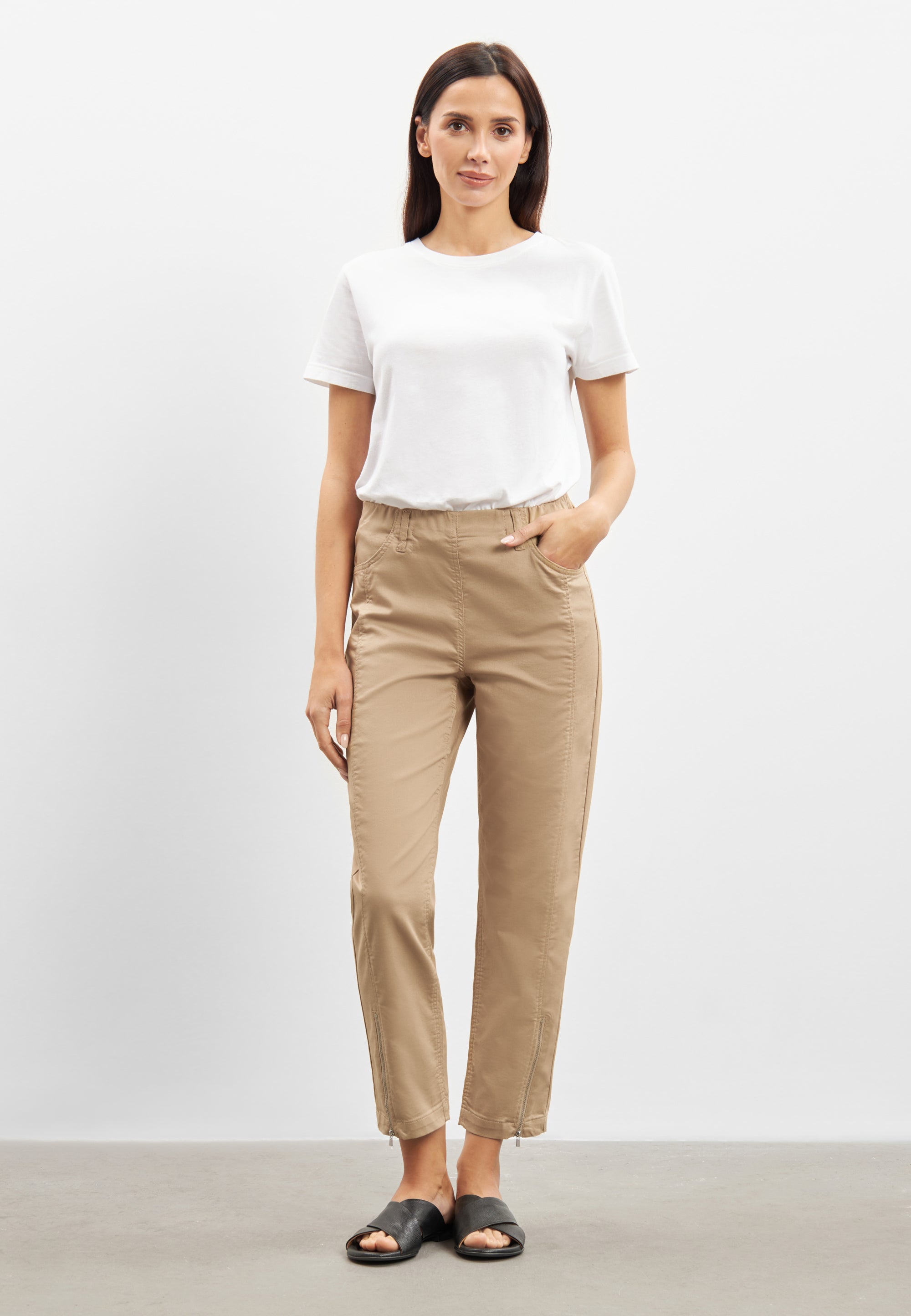 LAURIE Piper Regular - Cropped Regular 28000 Caffe Latte