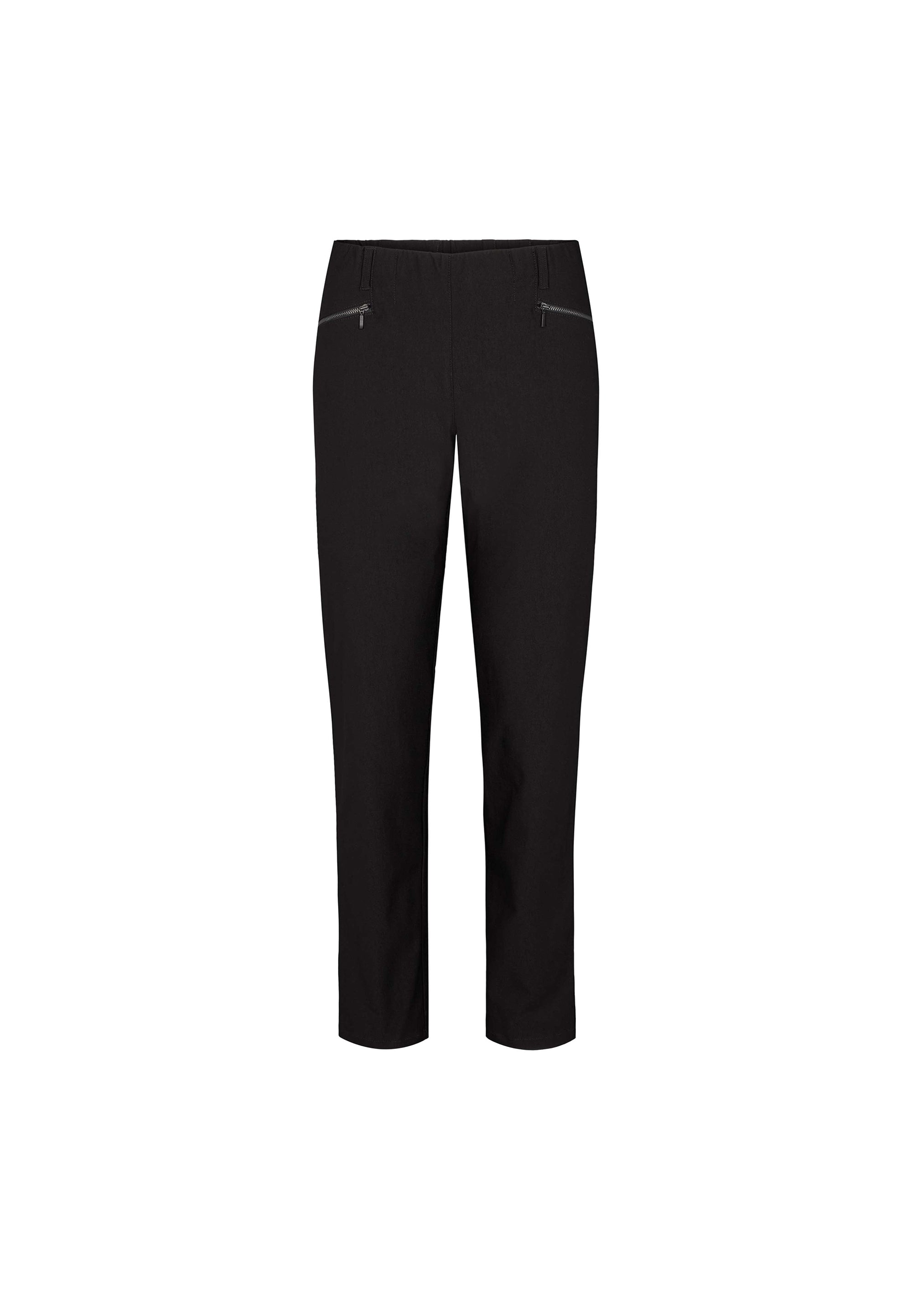 LAURIE Rylie Pocket Regular - Medium Length Trousers REGULAR Schwarz