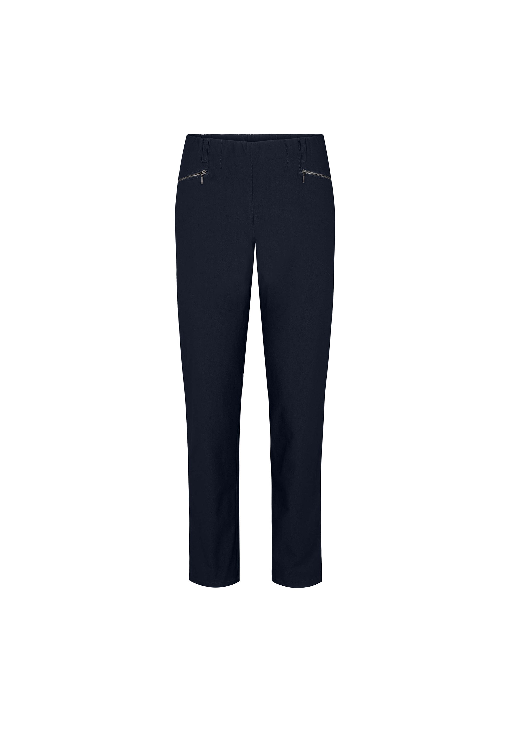 LAURIE Rylie Pocket Regular - Medium Length Trousers REGULAR Schwarz gebürstet
