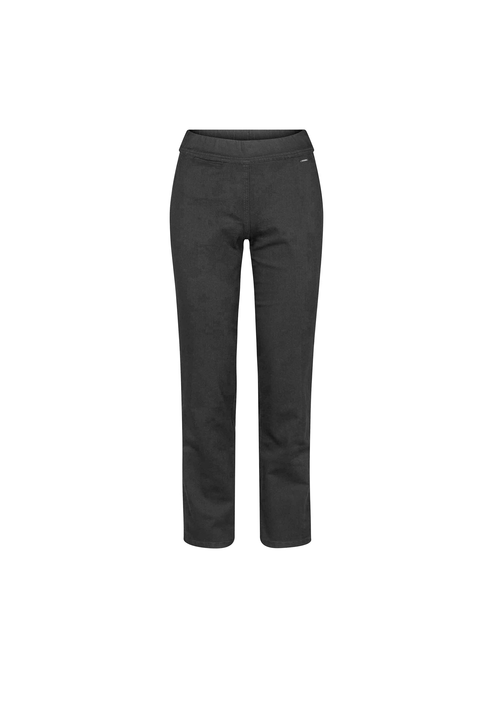 LAURIE Serene Regular - Short Length Trousers REGULAR Schwarz