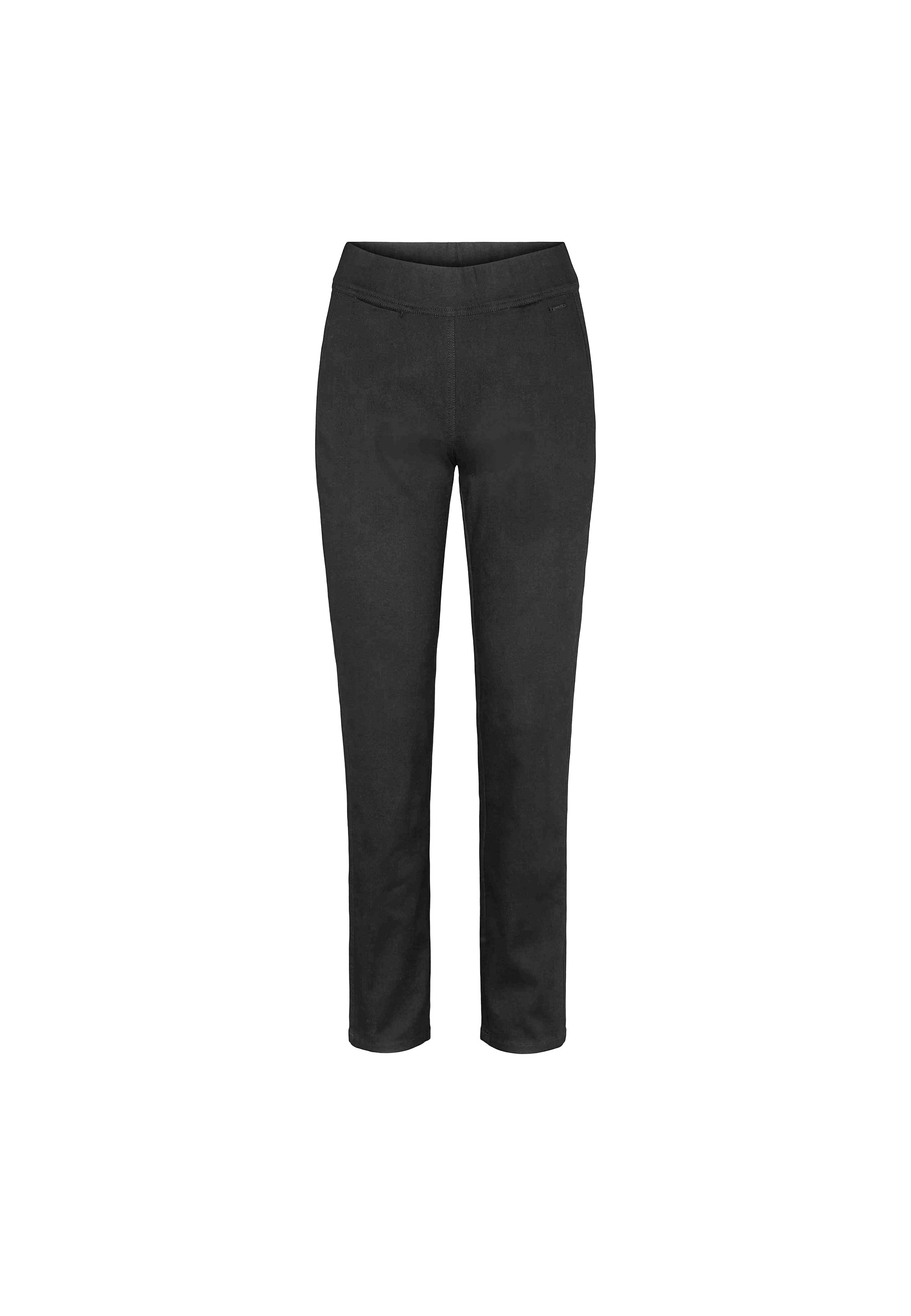 LAURIE Serene Slim - Medium Length Trousers SLIM Schwarz