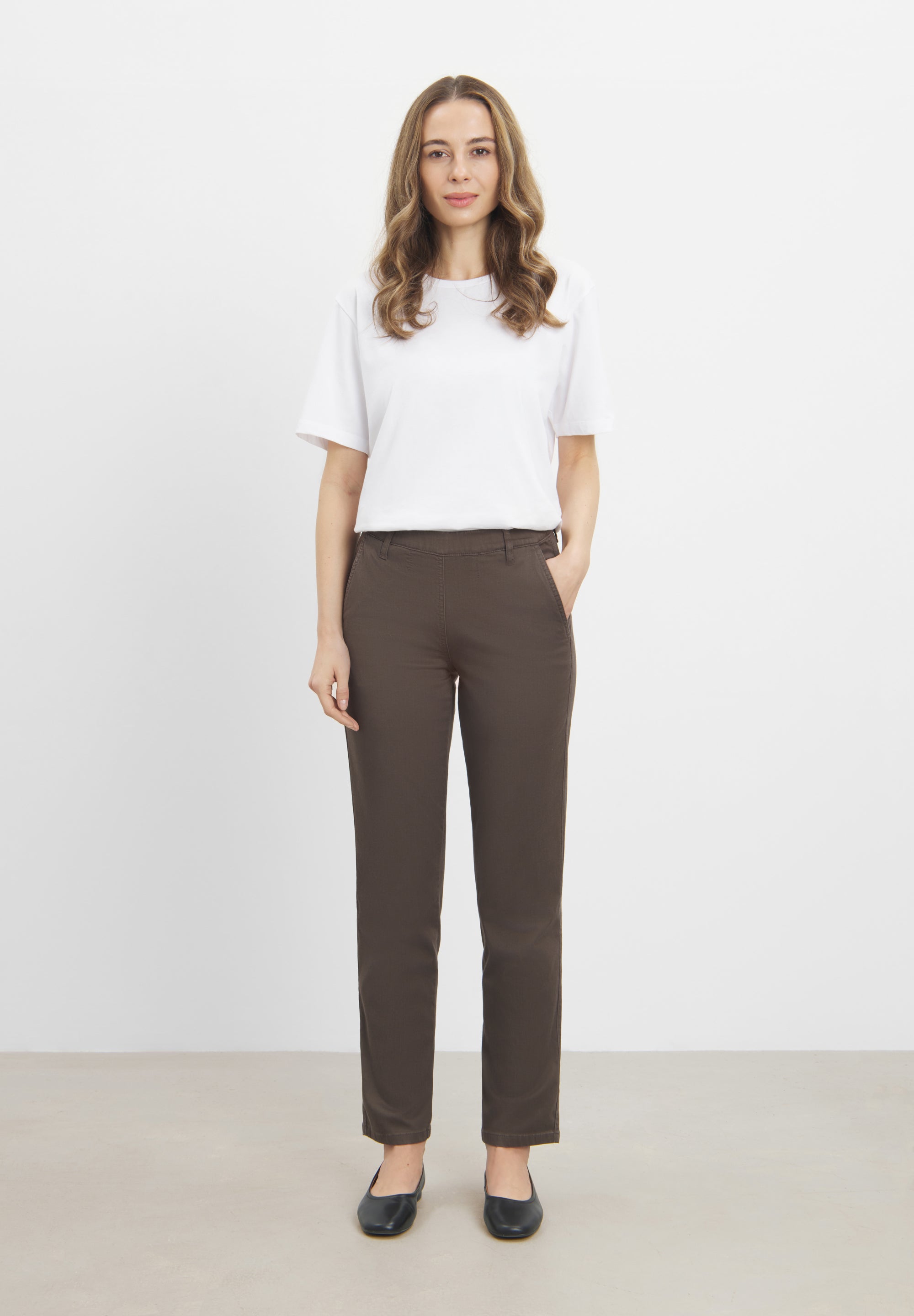 LAURIE Taylor Regular - Short Length Regular Brown