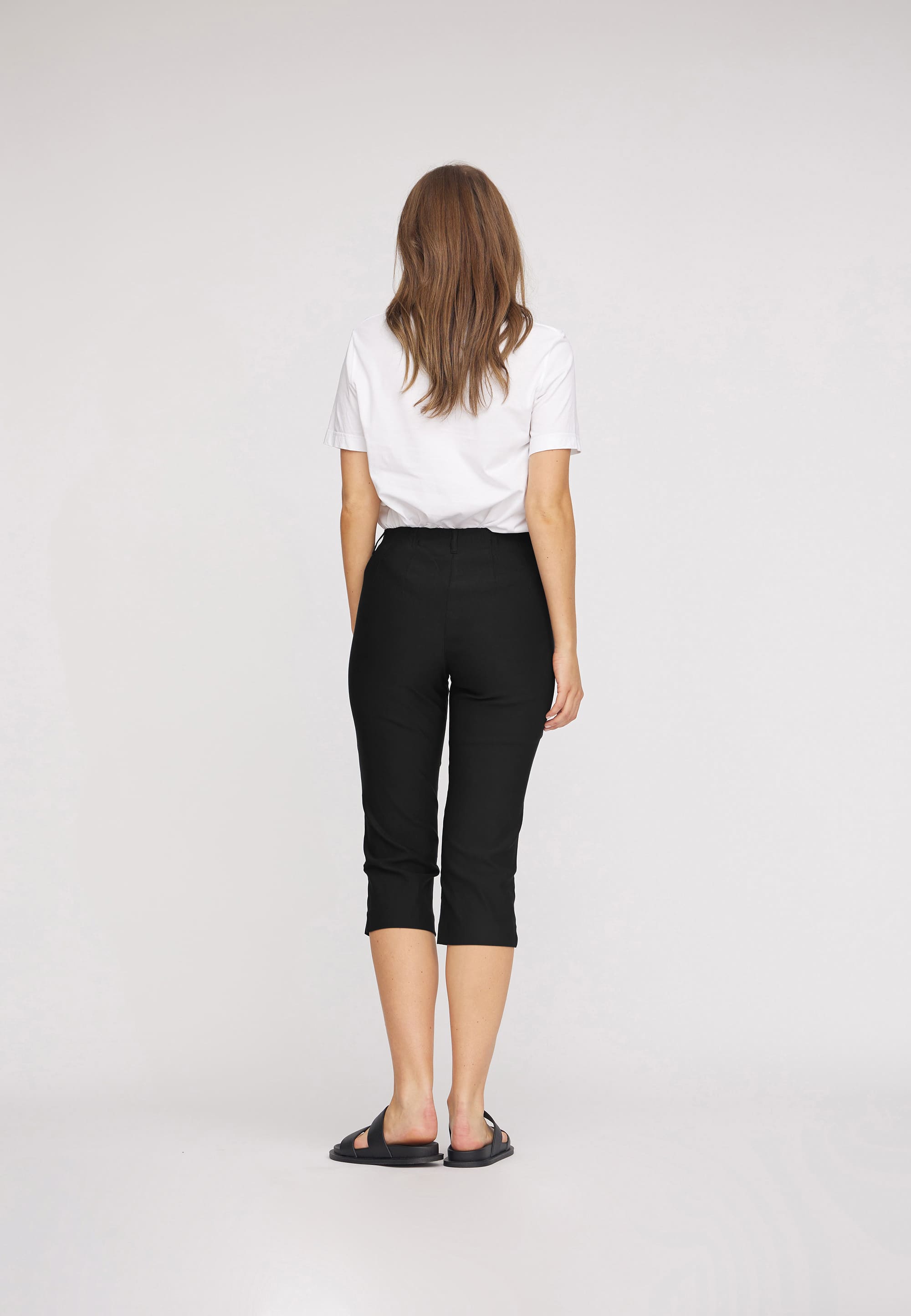 LAURIE Taylor Regular Capri Medium Length Regular Schwarz