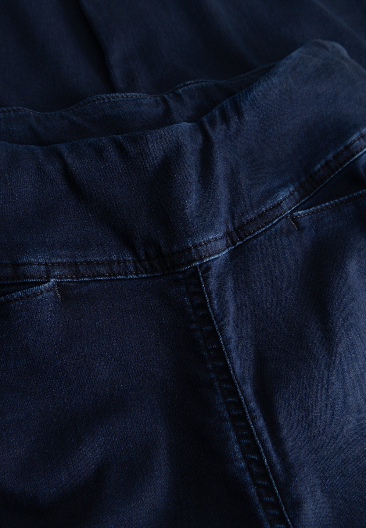 LAURIE Thea Straight - Medium Length Straight Dunkelblauer denim