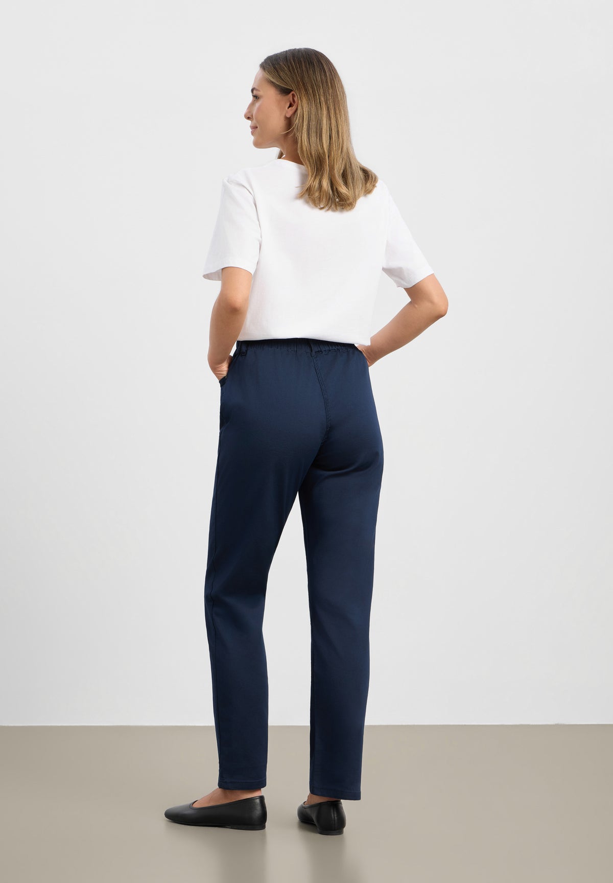 LAURIE Violet Relaxed - Medium Length Relaxed Marine