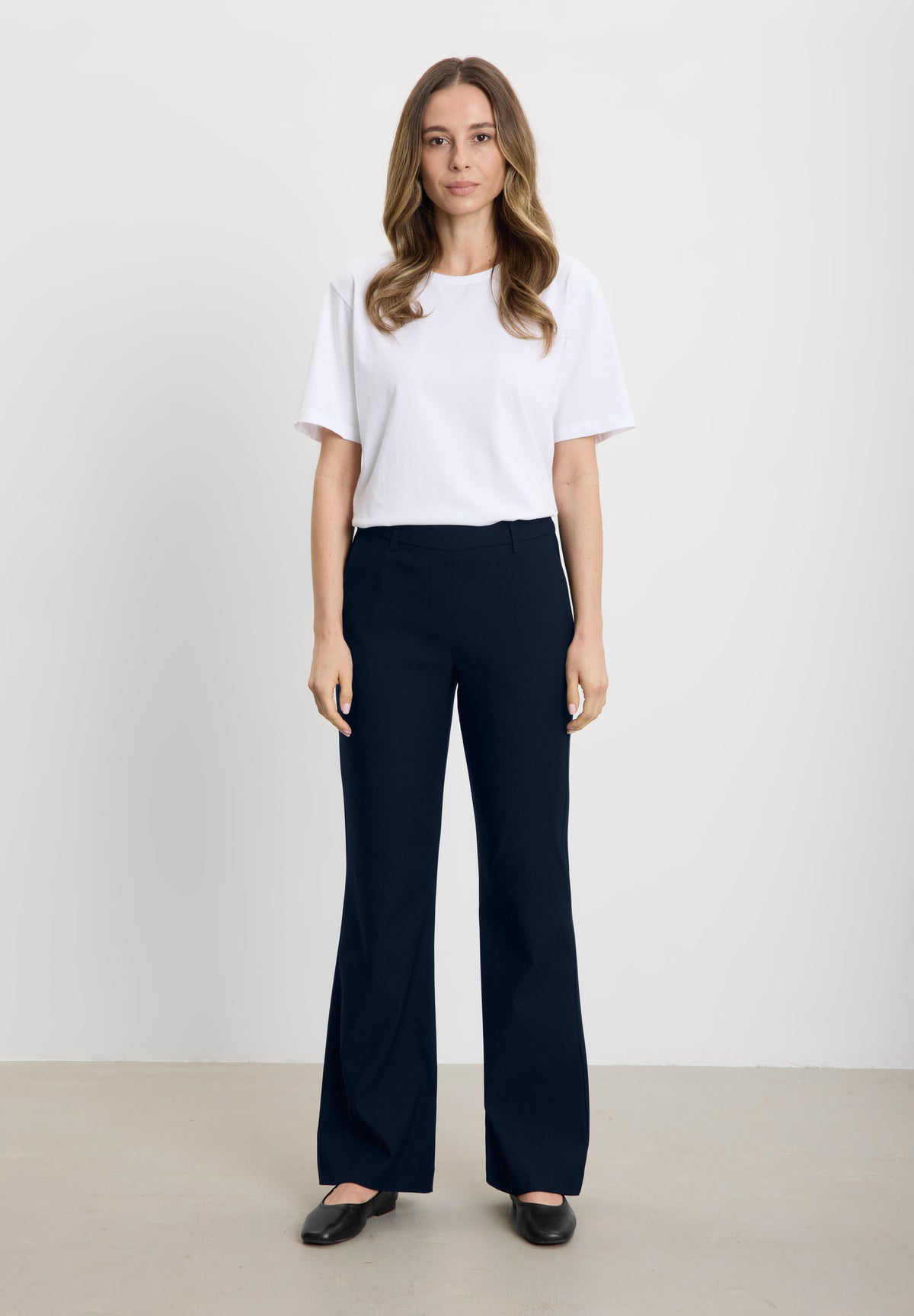 LAURIE Zina Flare Regular - Medium Length Regular Marine