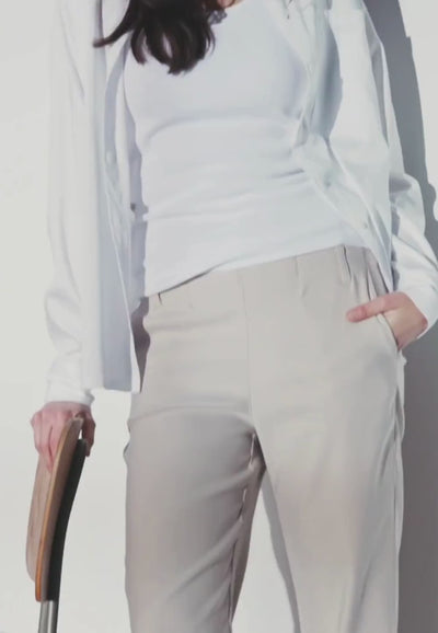 LAURIE Taylor Regular - Medium Length Regular Grau sand